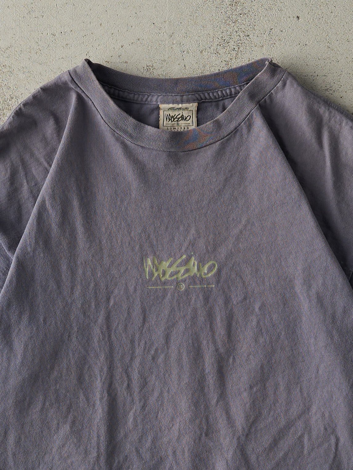 Vintage 90s Navy Blue Mossimo Single Stitch Tee (L)