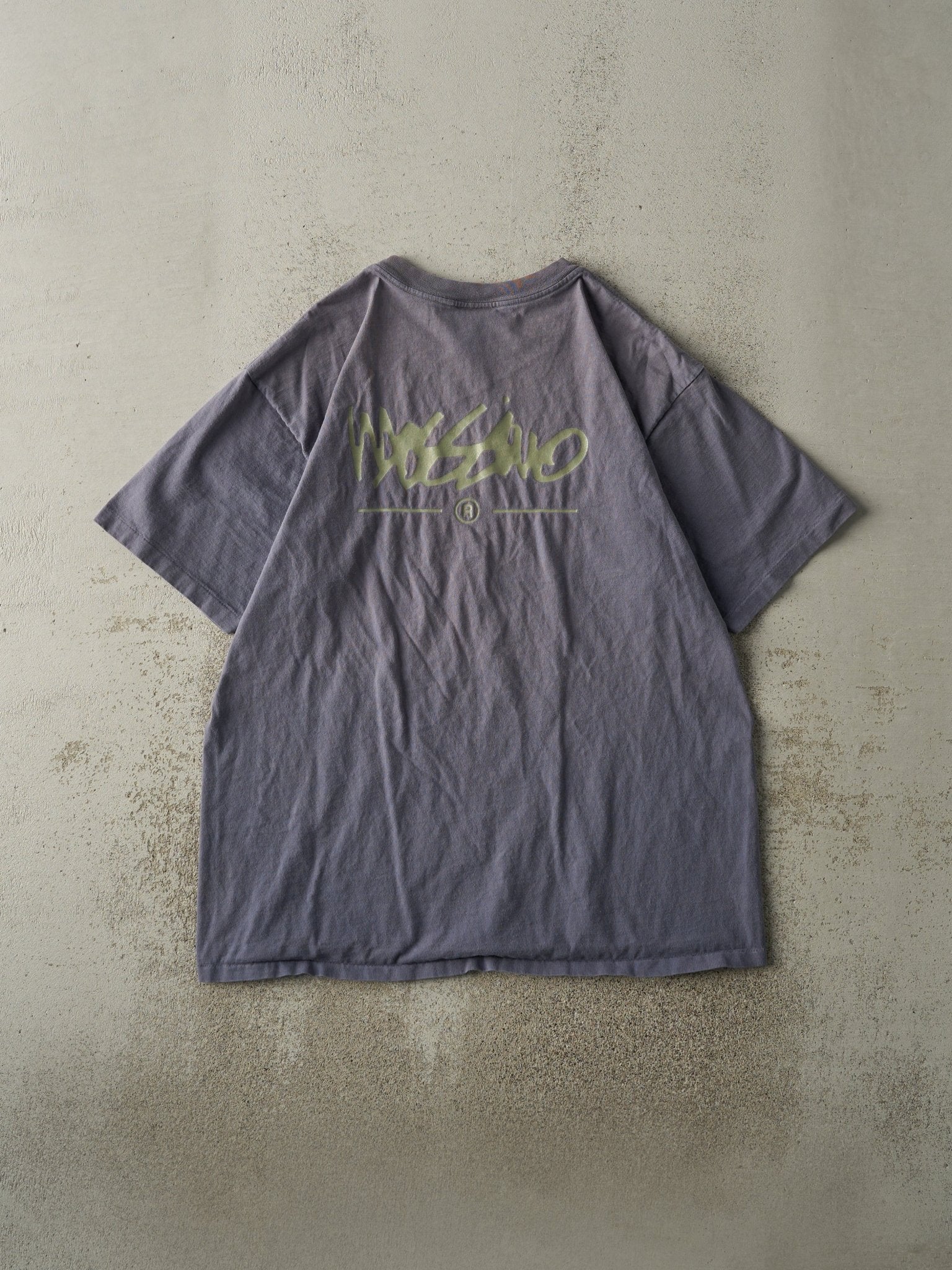 Vintage 90s Navy Blue Mossimo Single Stitch Tee (L)