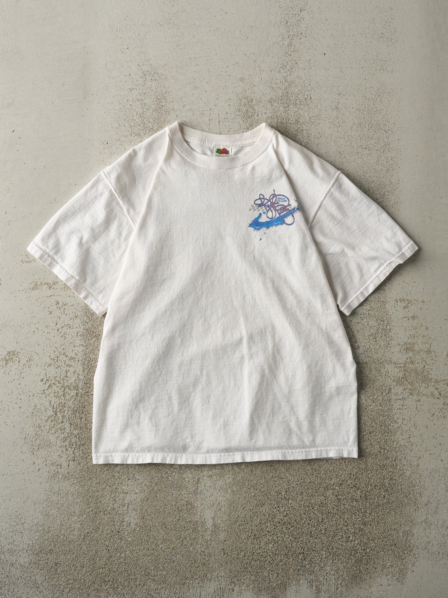 Vintage Y2K White Kyle Petty Nascar Racing Tee (M)