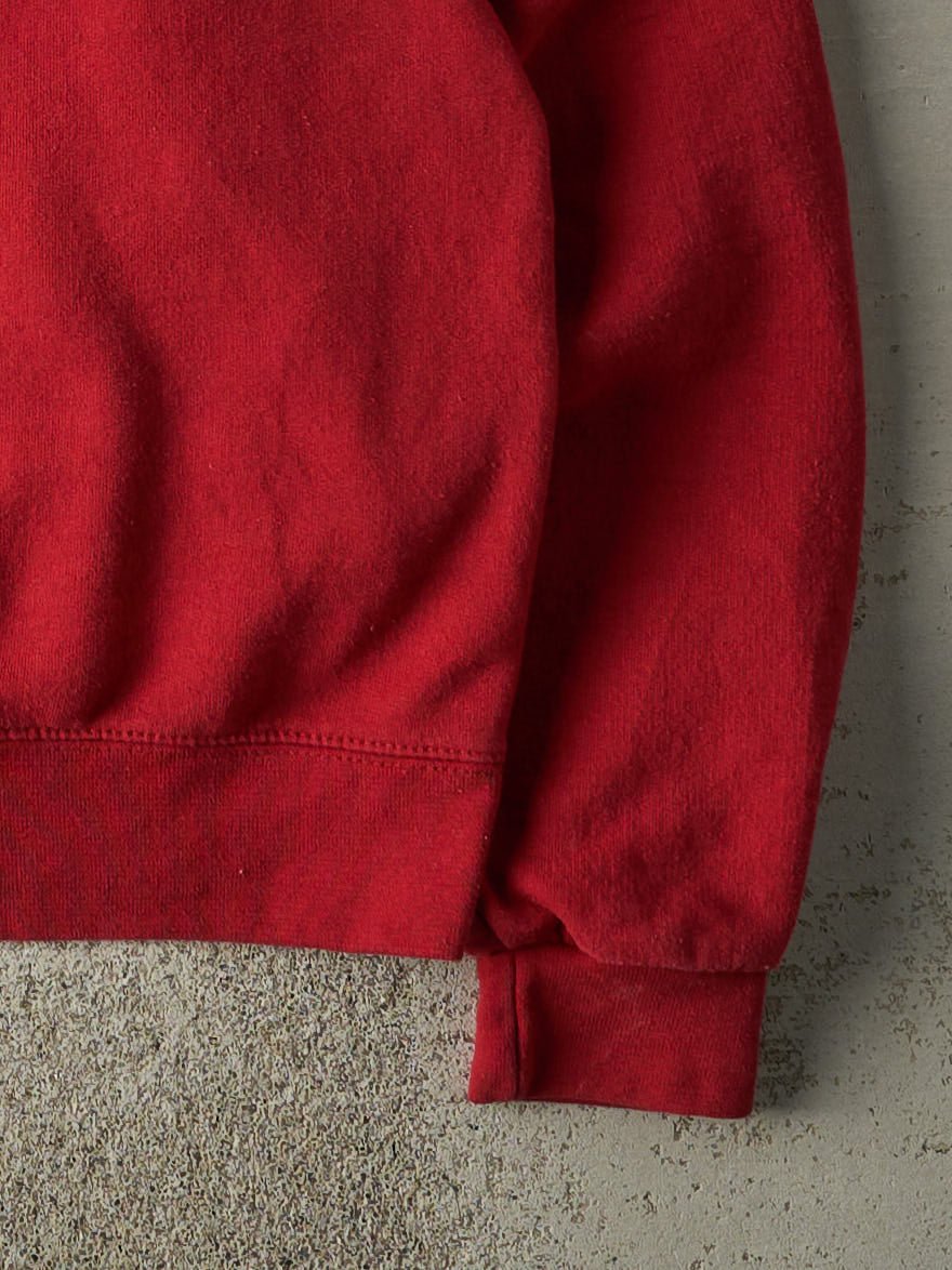 Vintage Y2K Red Temple University Embroidered Crewneck (M)