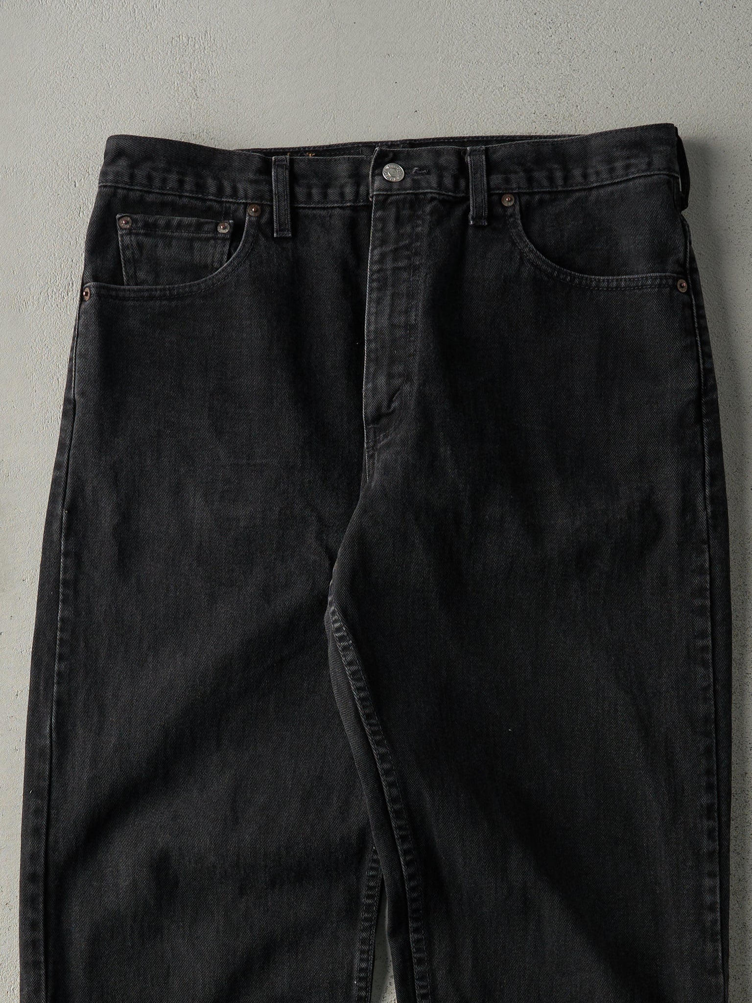 Vintage 90s Black Levi's 550 Denim Pants (34x30)