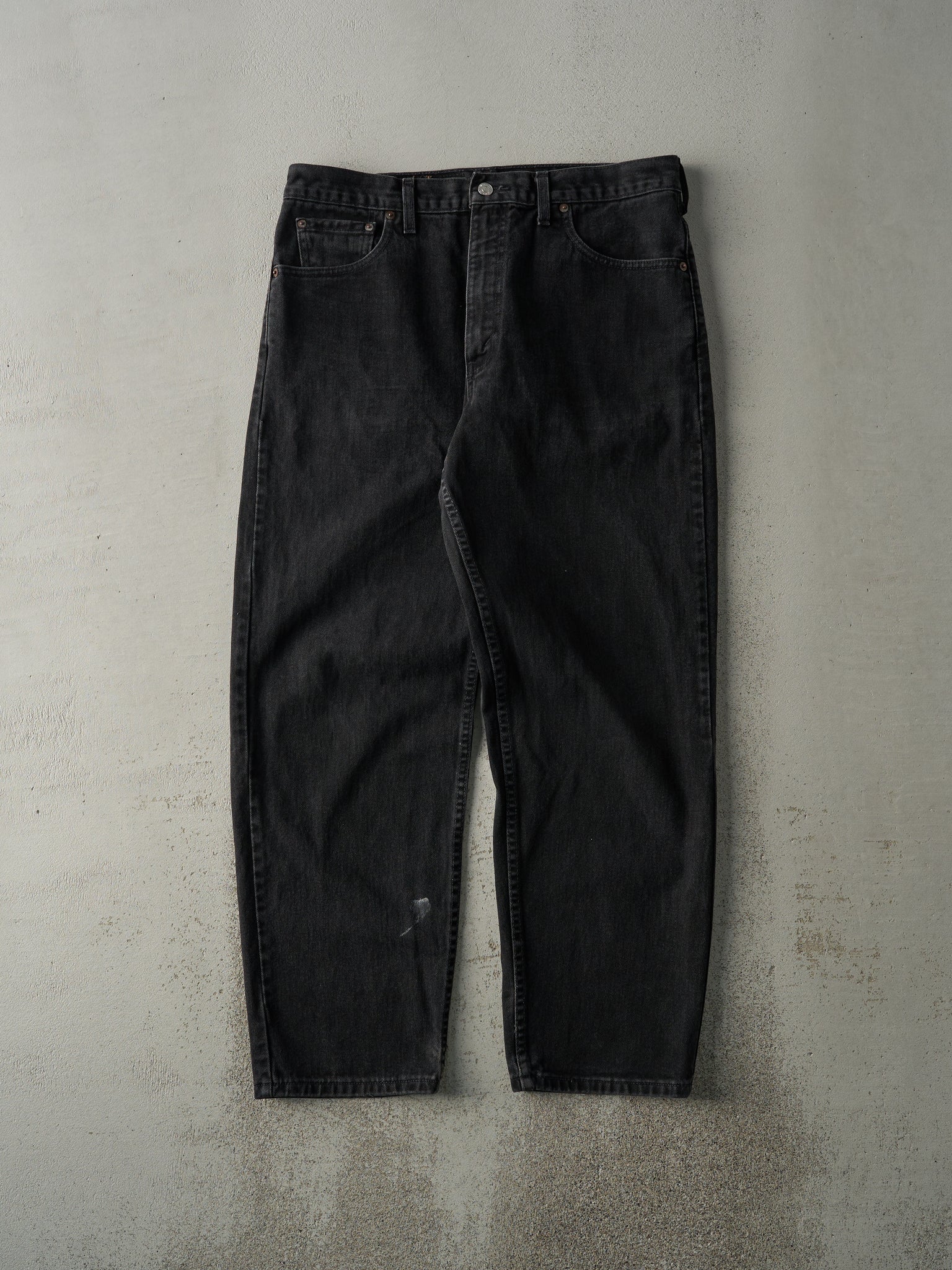 Vintage 90s Black Levi's 550 Denim Pants (34x30)