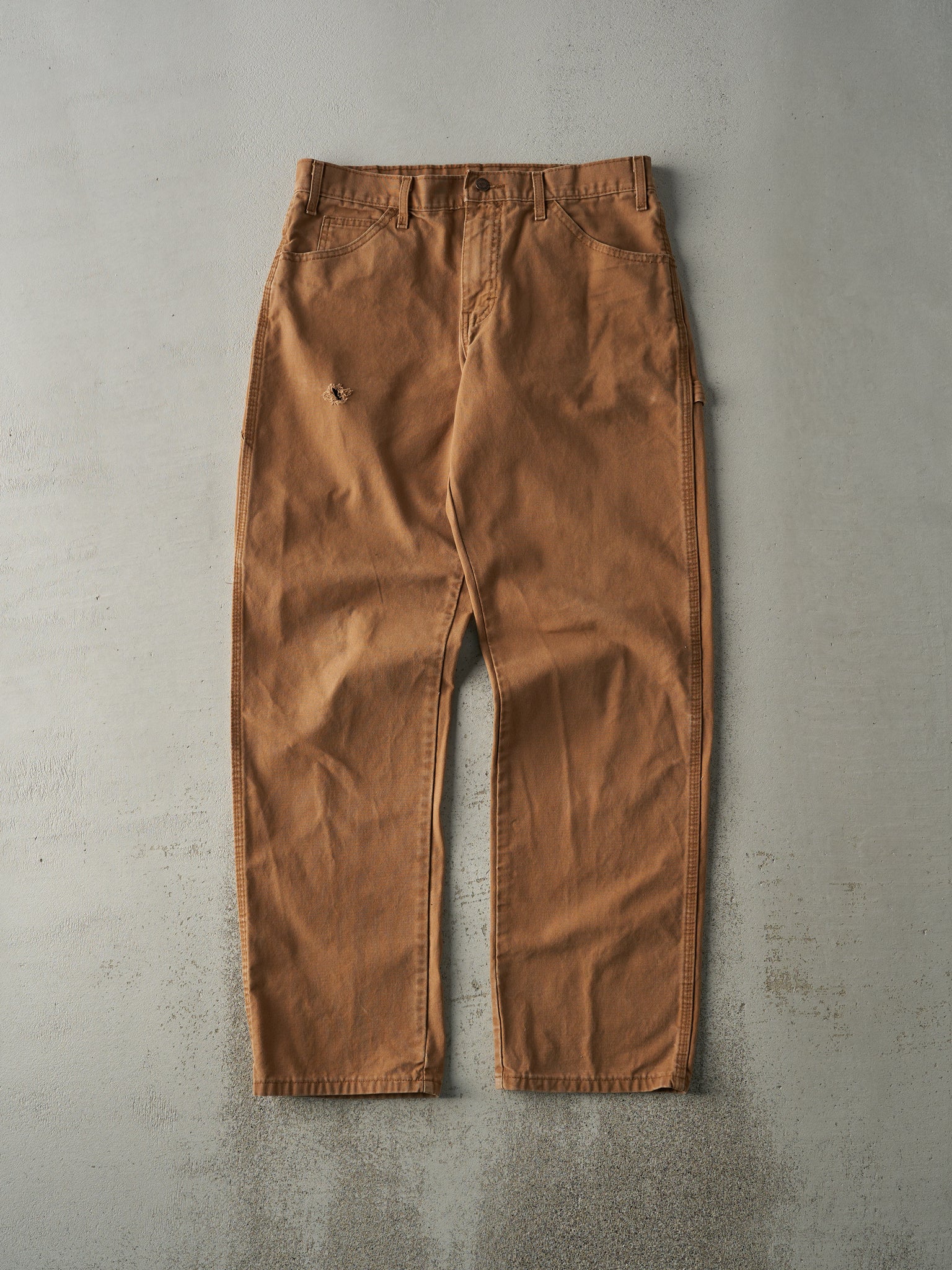 Vintage Y2K Camel Dickies Carpenter Pants (33x33.5)