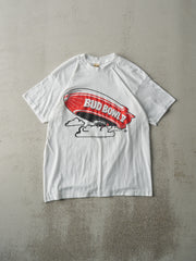 Vintage 92' White Budweiser Bud Bowl V Single Stitch Tee (S)