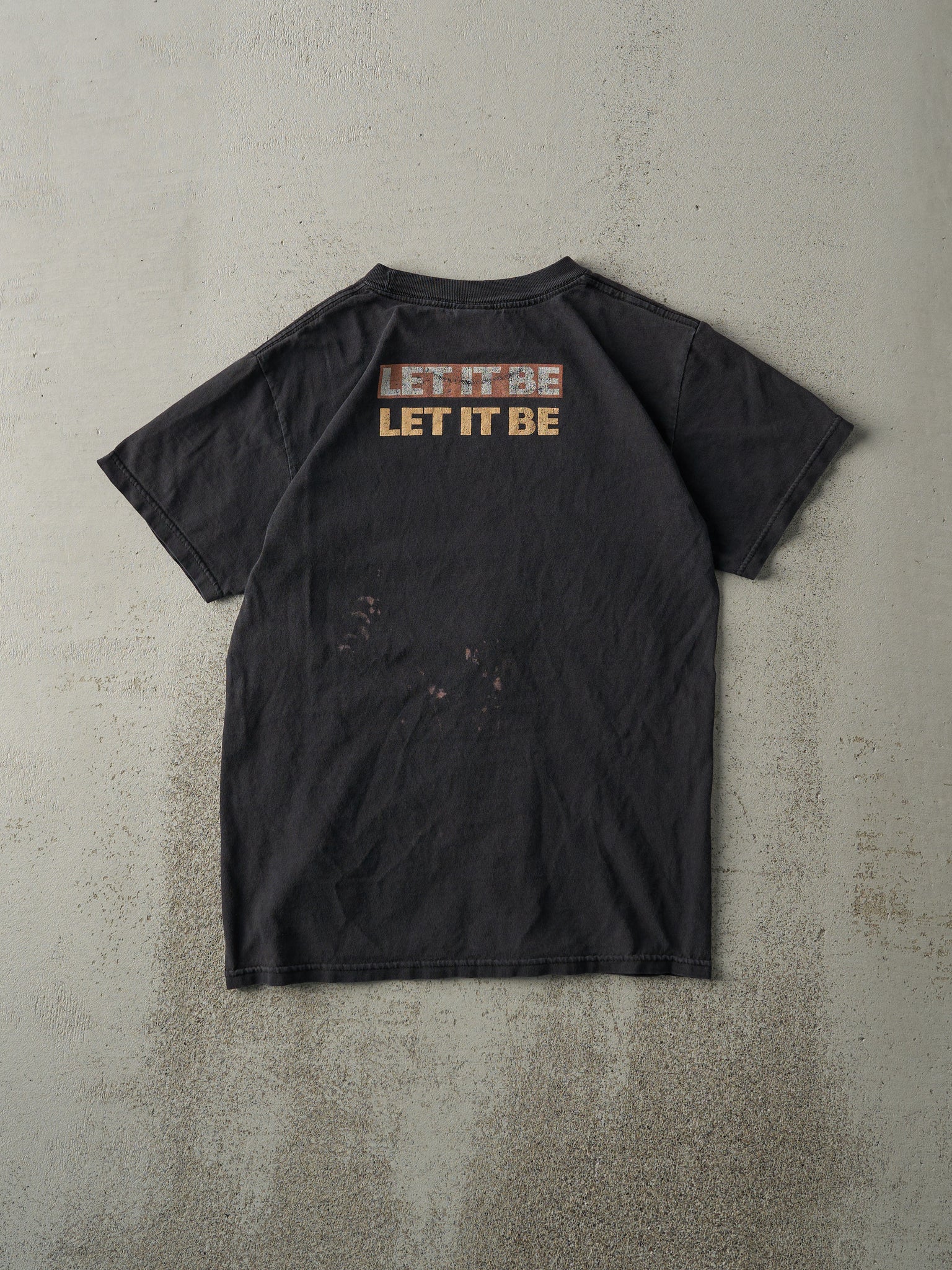 Vintage 05' Black The Beatles Let It Be Tee (XS)