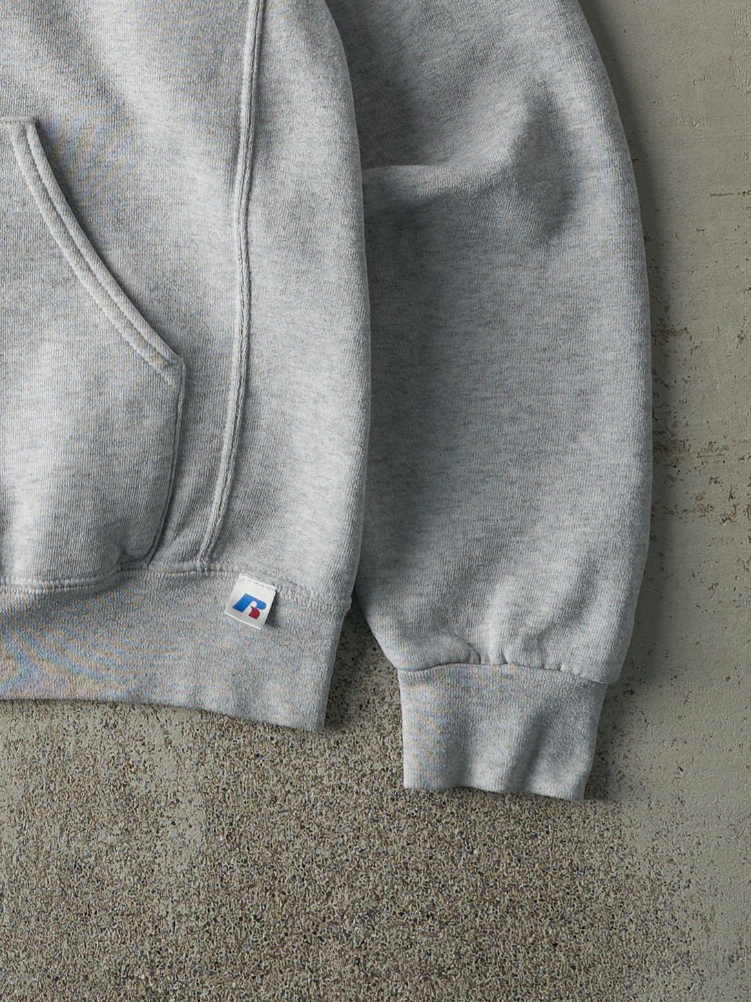 Vintage 90s Heather Grey Trent University Russell Athletic Hoodie (S)