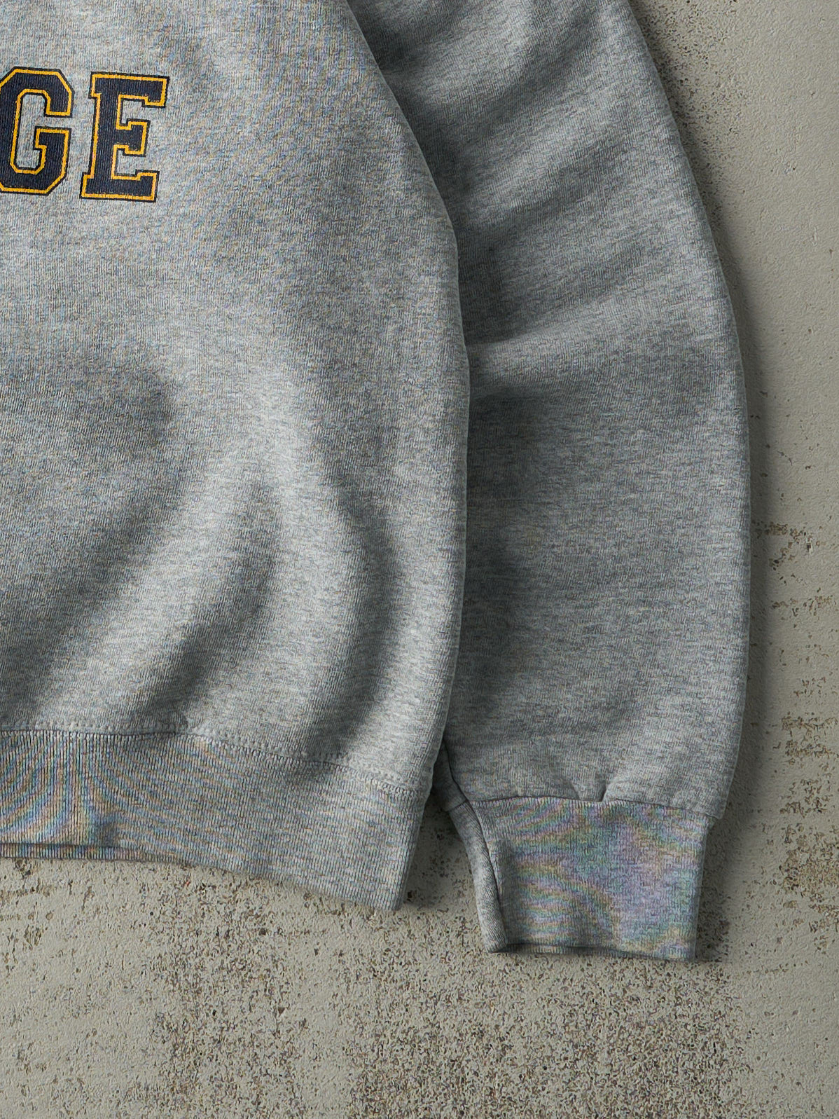 Vintage 90s Grey Augustana College Crewneck (M)