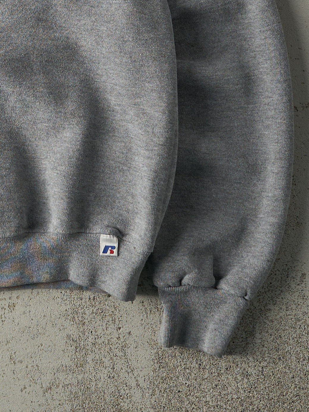Vintage Y2K Grey York Tigers Russell Athletic Crewneck (S)