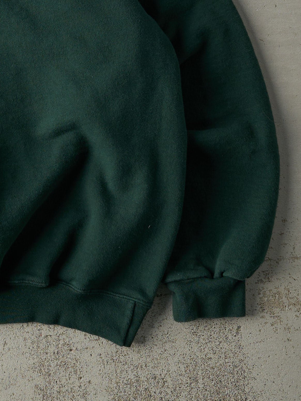 Vintage 90s Forest Green Blank Crewneck (L)