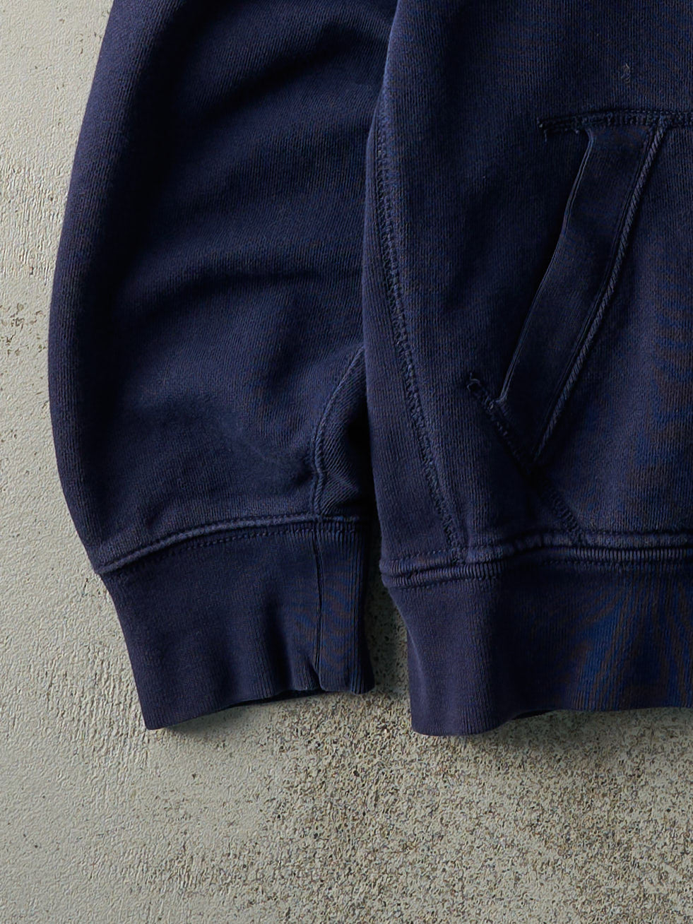 Vintage Y2K Navy Blue Polo By Ralph Lauren Boxy Zip Up (M)