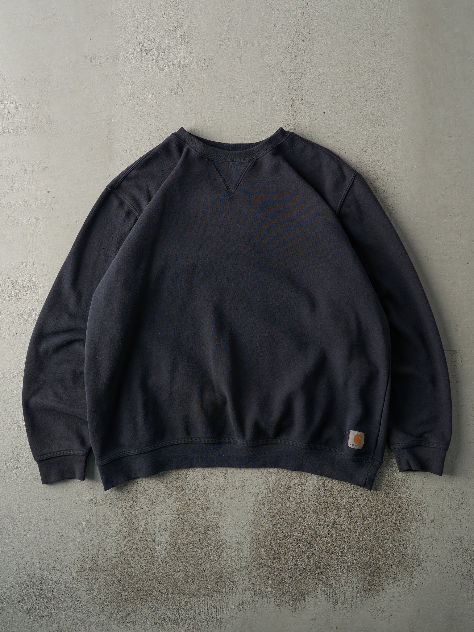 Vintage Y2K Faded Black Carhartt Crewneck (XL)