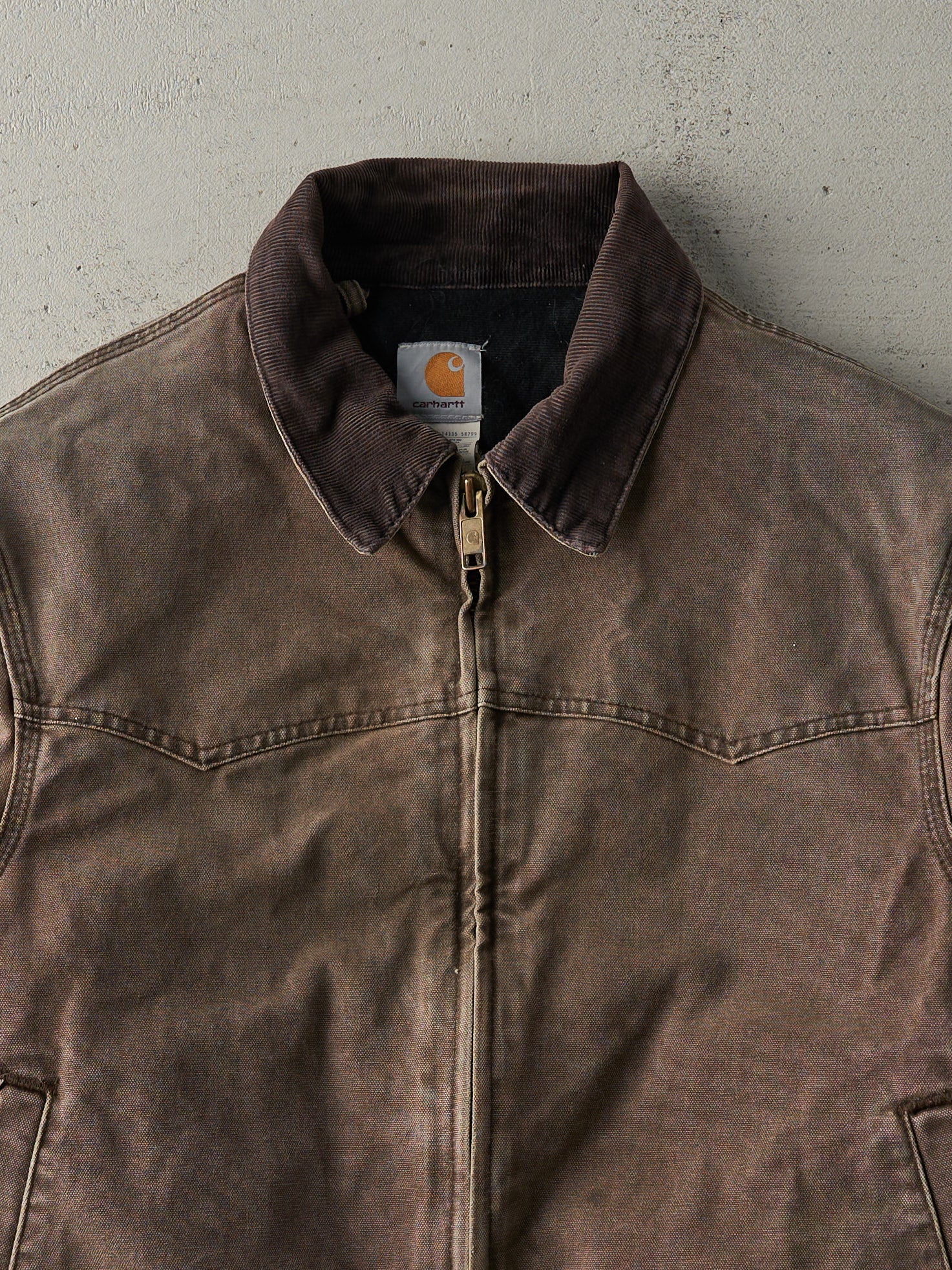 Vintage 90s Faded Brown Carhartt Sante Fe Jacket (M/L)