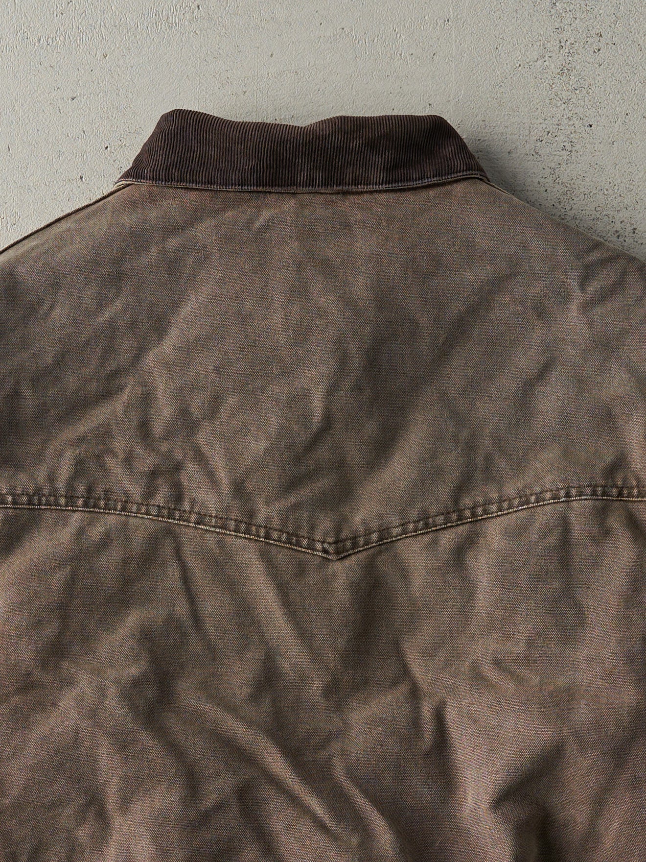 Vintage 90s Faded Brown Carhartt Sante Fe Jacket (M/L)