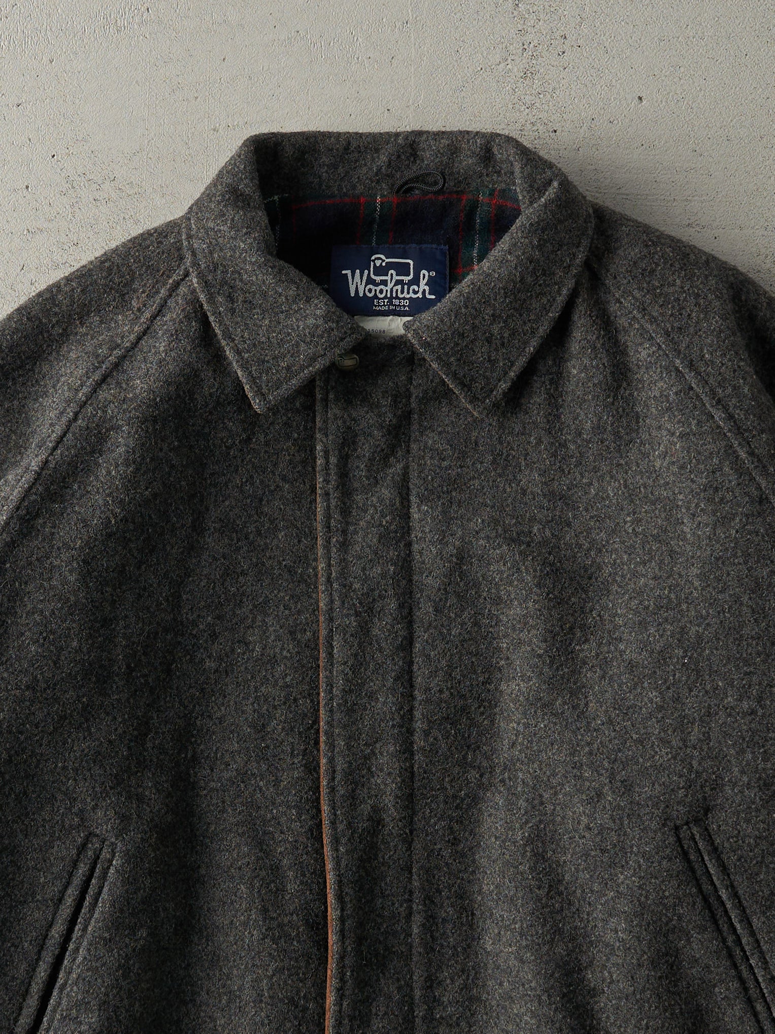 Vintage 90s Charcoal Grey Woolrich Jacket (L)