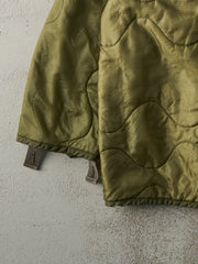 Vintage 90s Green Military Liner Jacket (M)