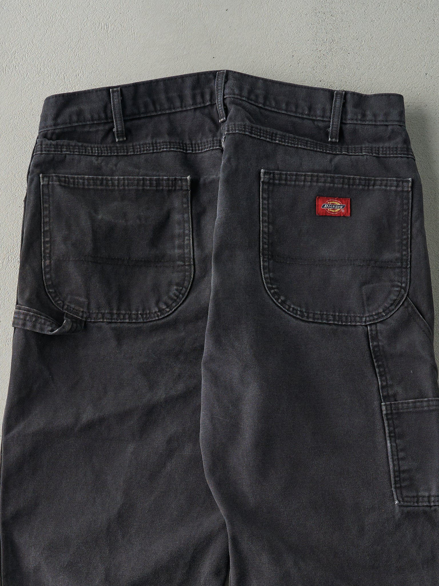 Vintage 90s Faded Black Dickies Carpenter Pants (36x30)