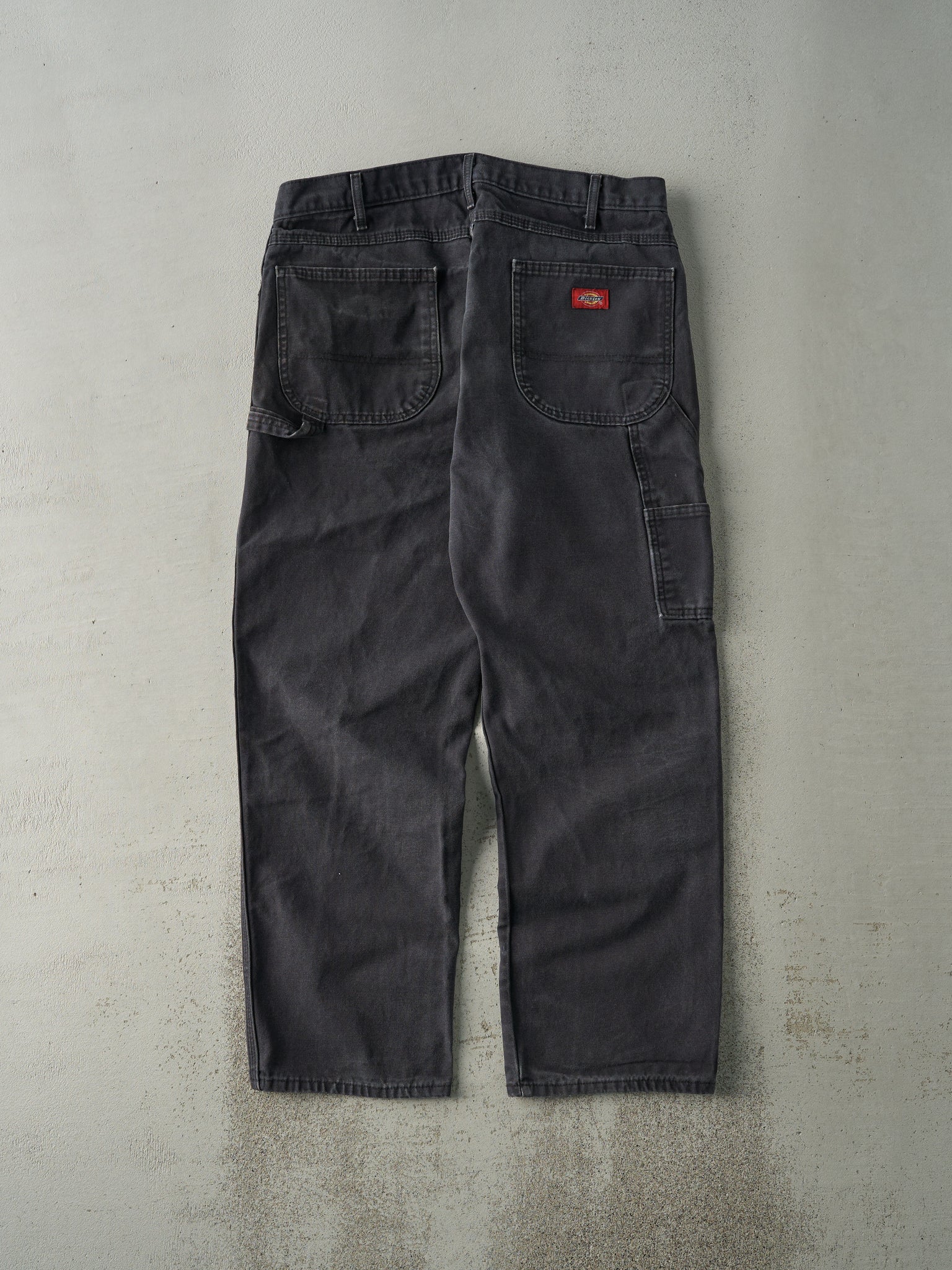 Vintage 90s Faded Black Dickies Carpenter Pants (36x30)