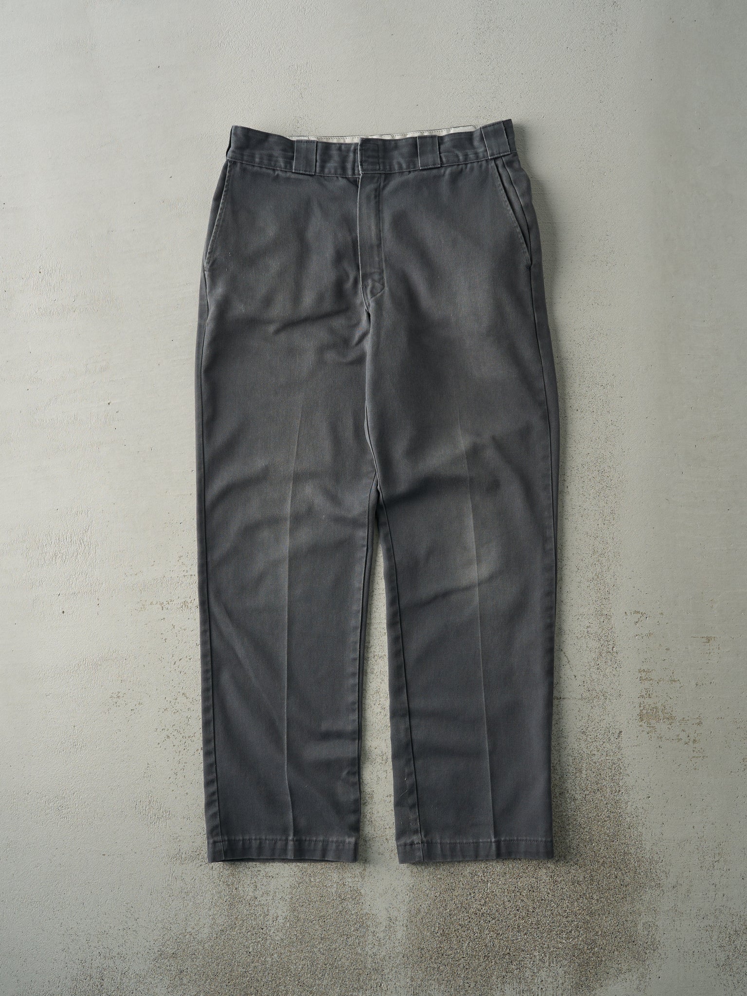 Vintage 90s Faded Grey Dickies Work Pants (32x31)