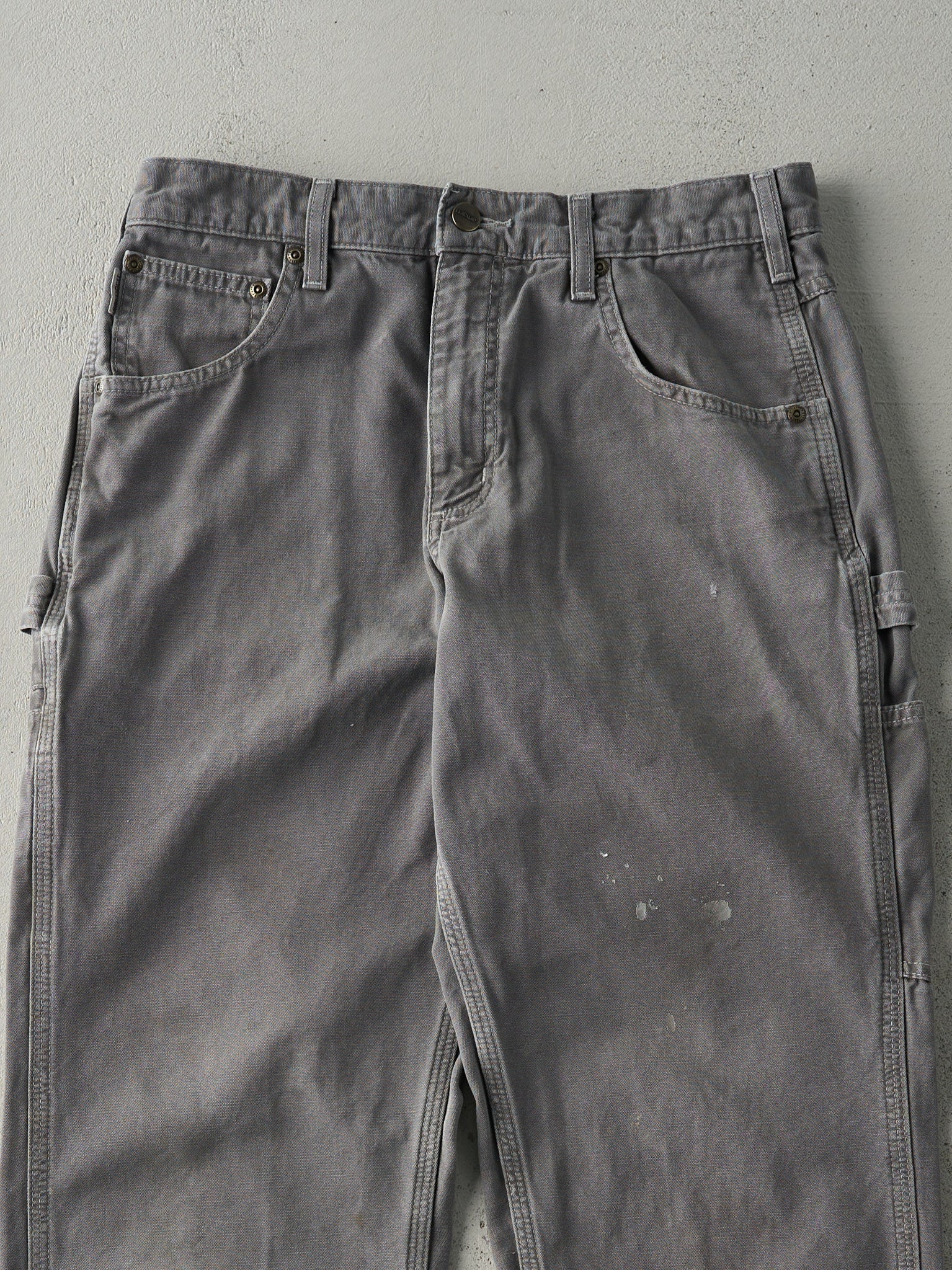 Vintage Y2K Grey Carhartt Light Weight Carpenter Pants (30x32)