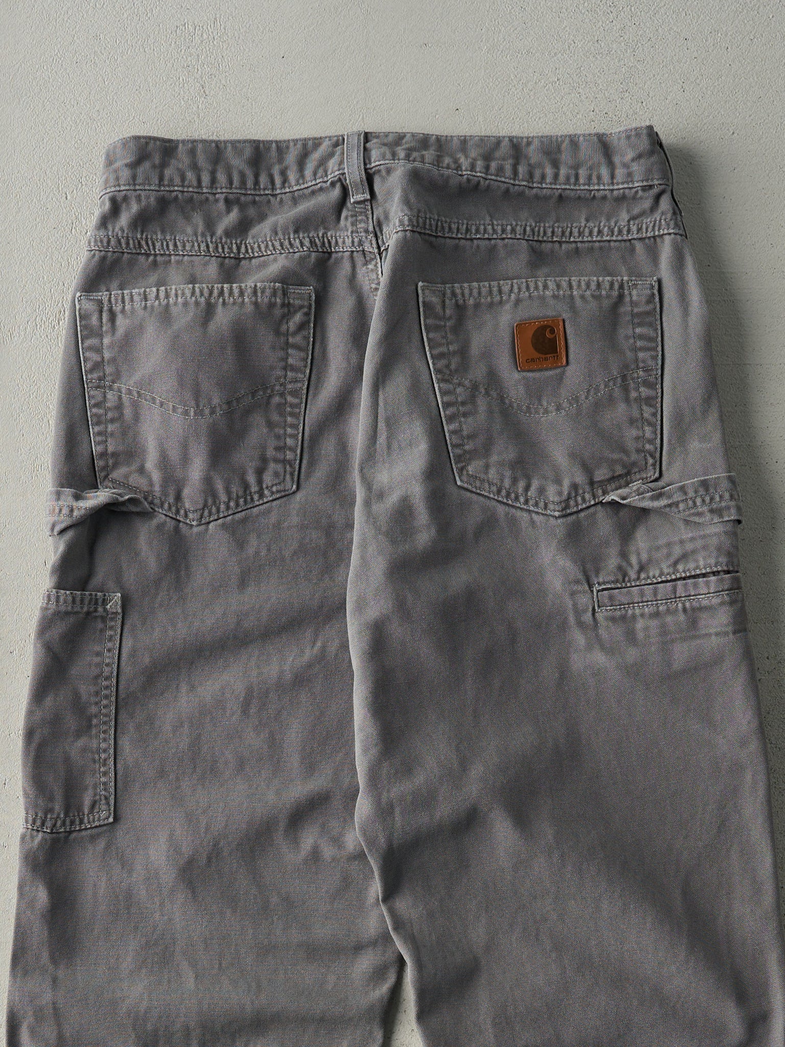 Vintage Y2K Grey Carhartt Light Weight Carpenter Pants (30x32)