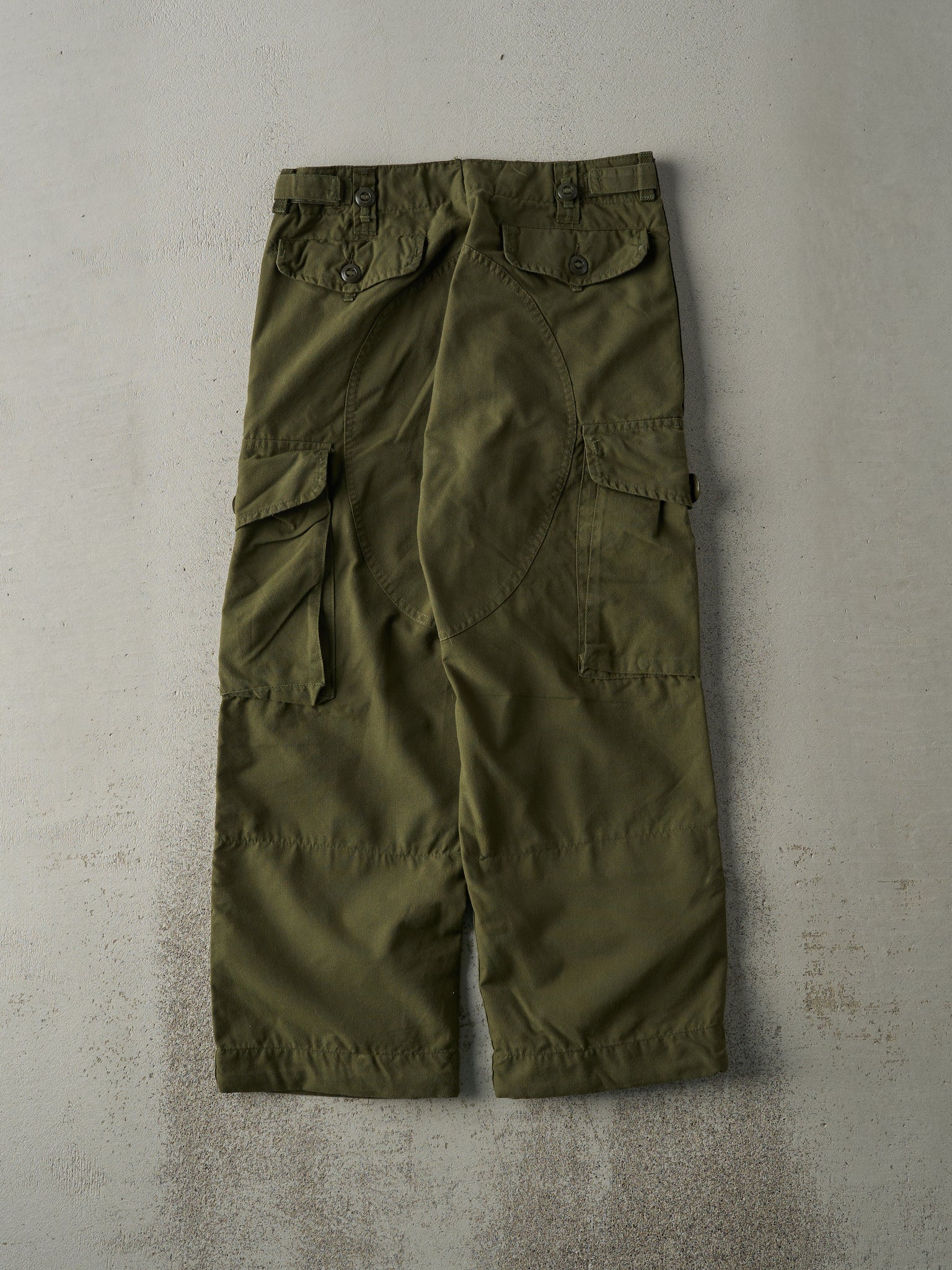 Vintage 87' Army Green Combat Trouser MKIII Military Pants (30x25)