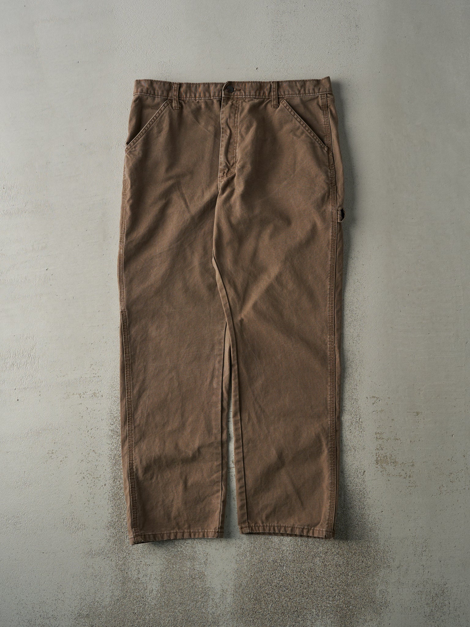 Vintage 90s Brown Rustler Carpenter Pants (36x31)