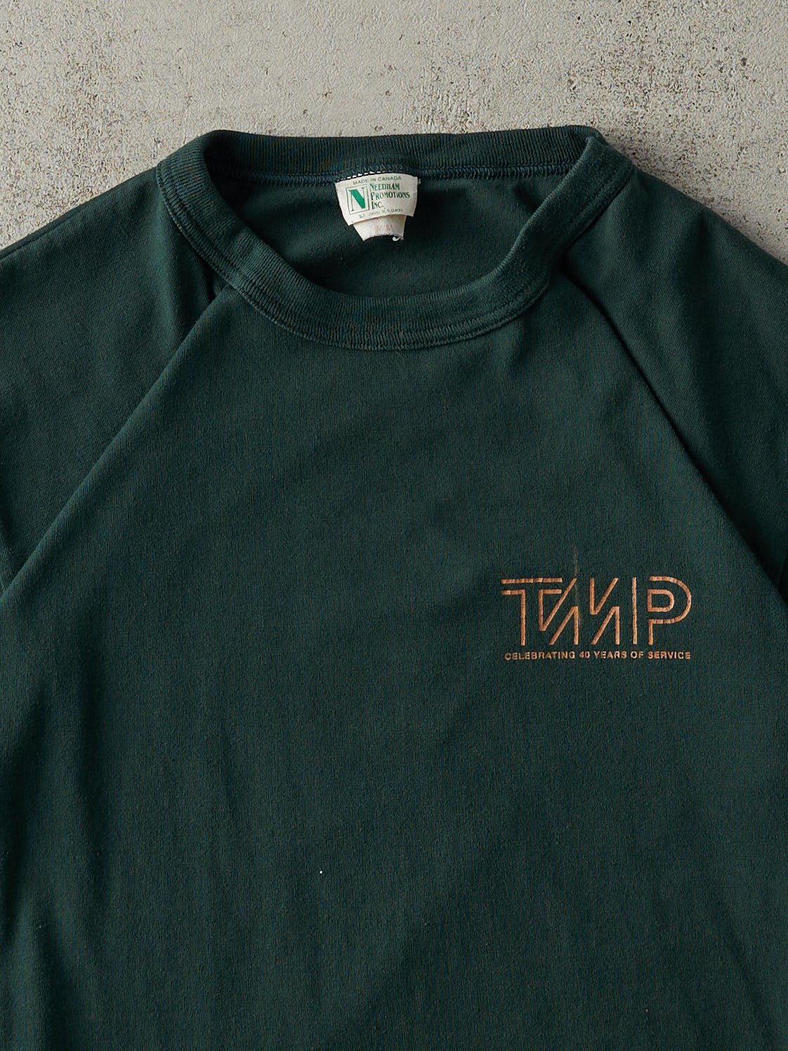 Vintage 98' Forest Green TMP Consulting Tee (S/M)