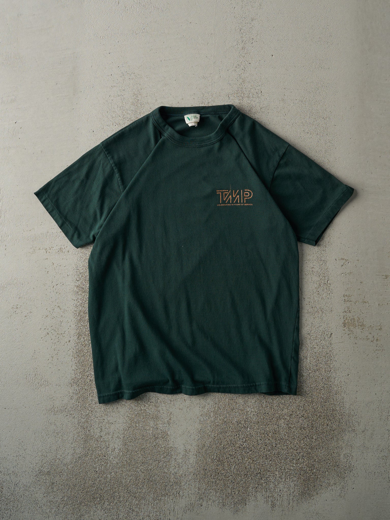 Vintage 98' Forest Green TMP Consulting Tee (S/M)