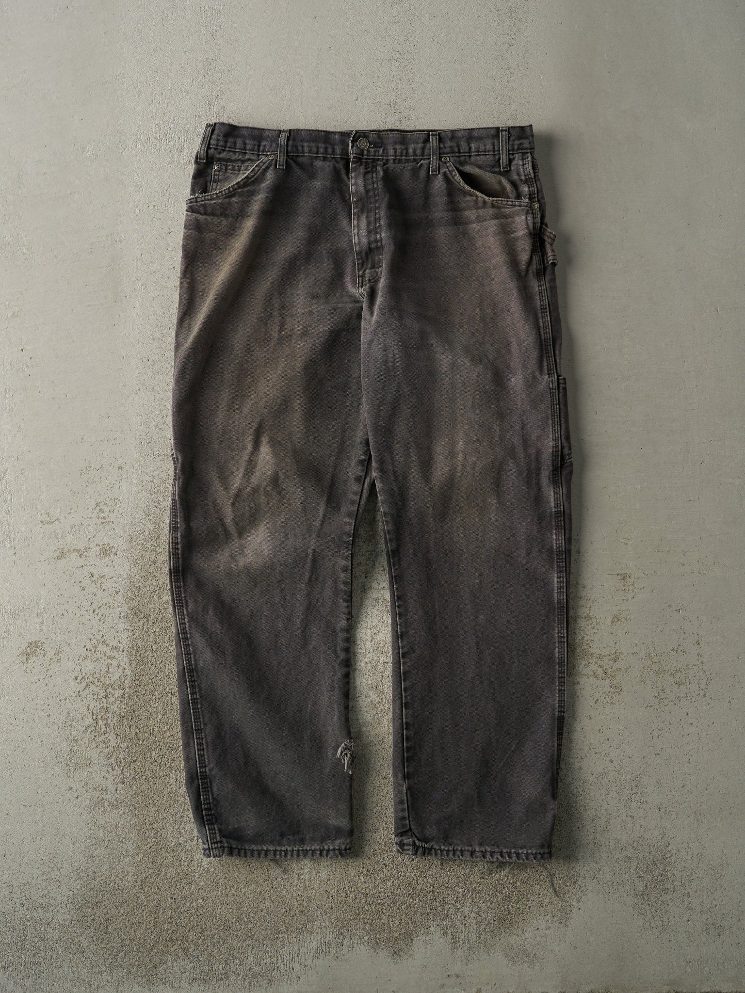 Vintage 90s Faded Green Dickies Carpenter Pants (37.5x31)