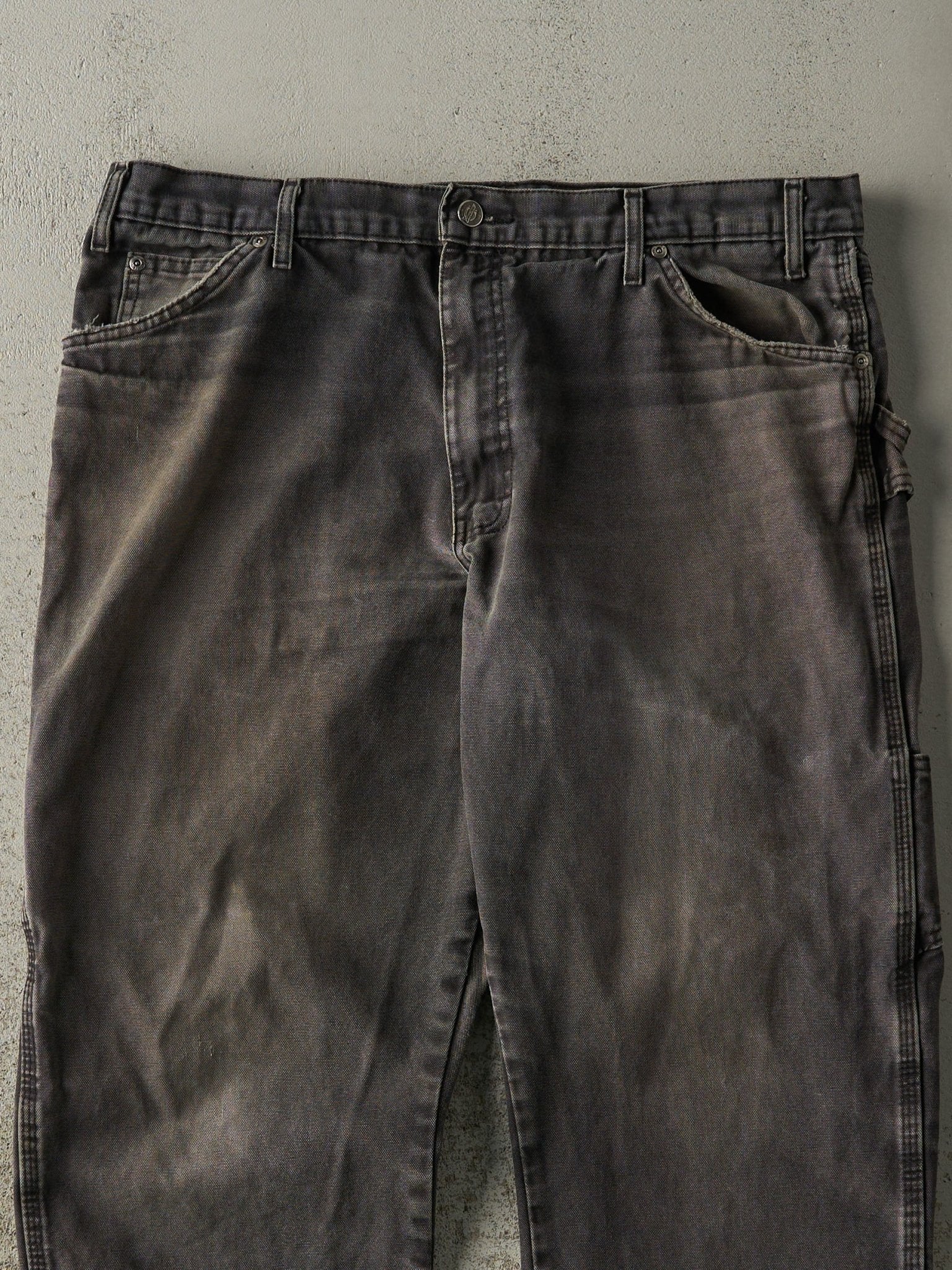 Vintage 90s Faded Green Dickies Carpenter Pants (37.5x31)
