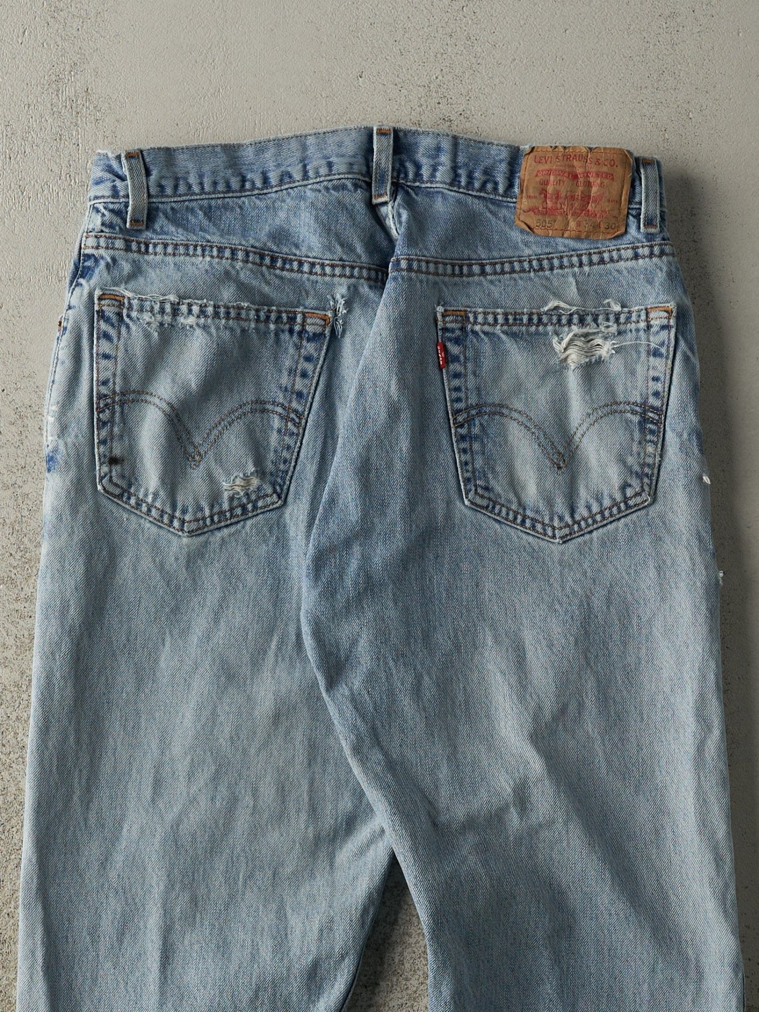 Vintage Y2K Light Wash Levi's 505 Jeans (32.5x29.5)