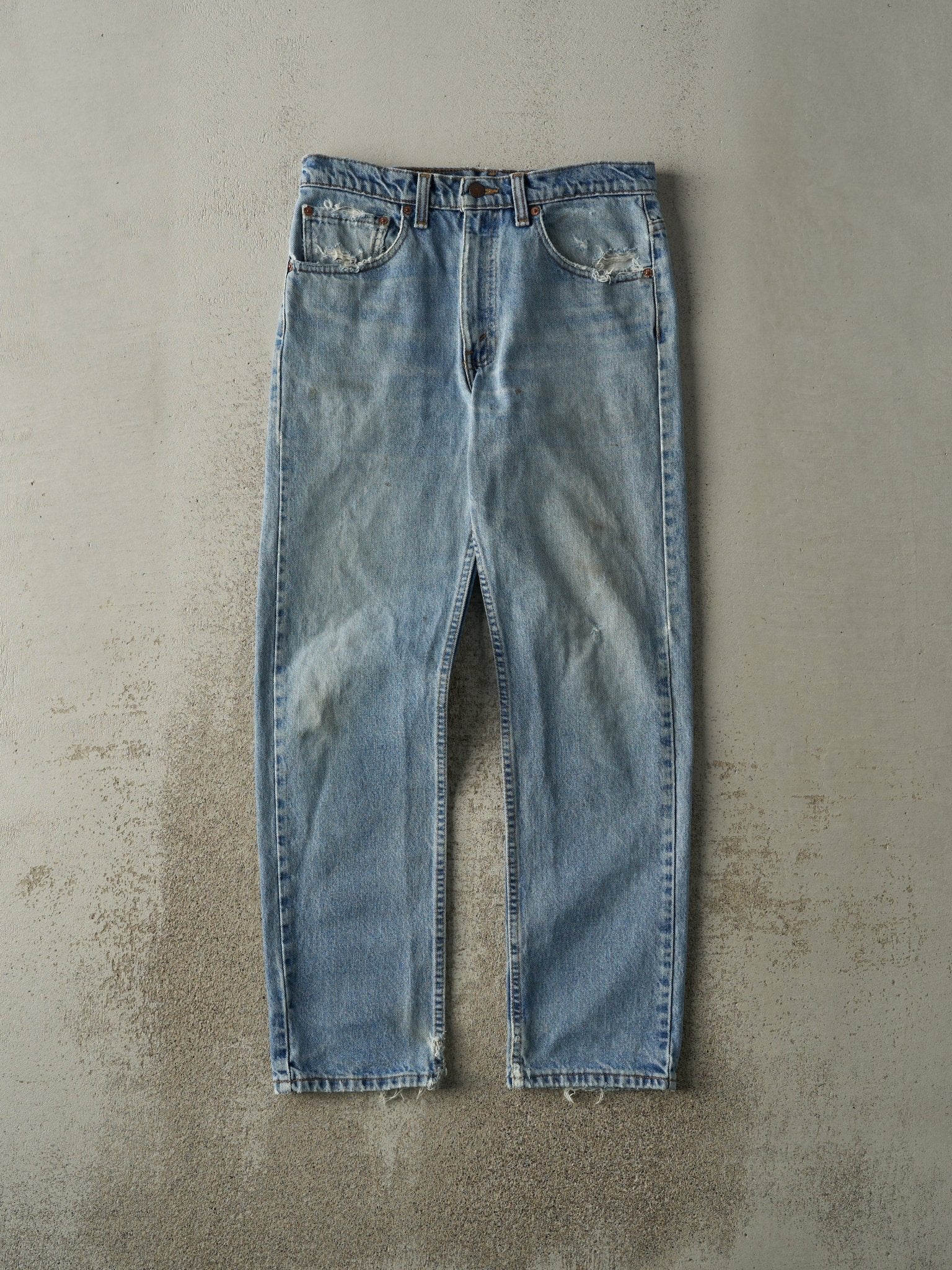 Vintage 90s Light Wash Levi's 505 Jeans (31x30)
