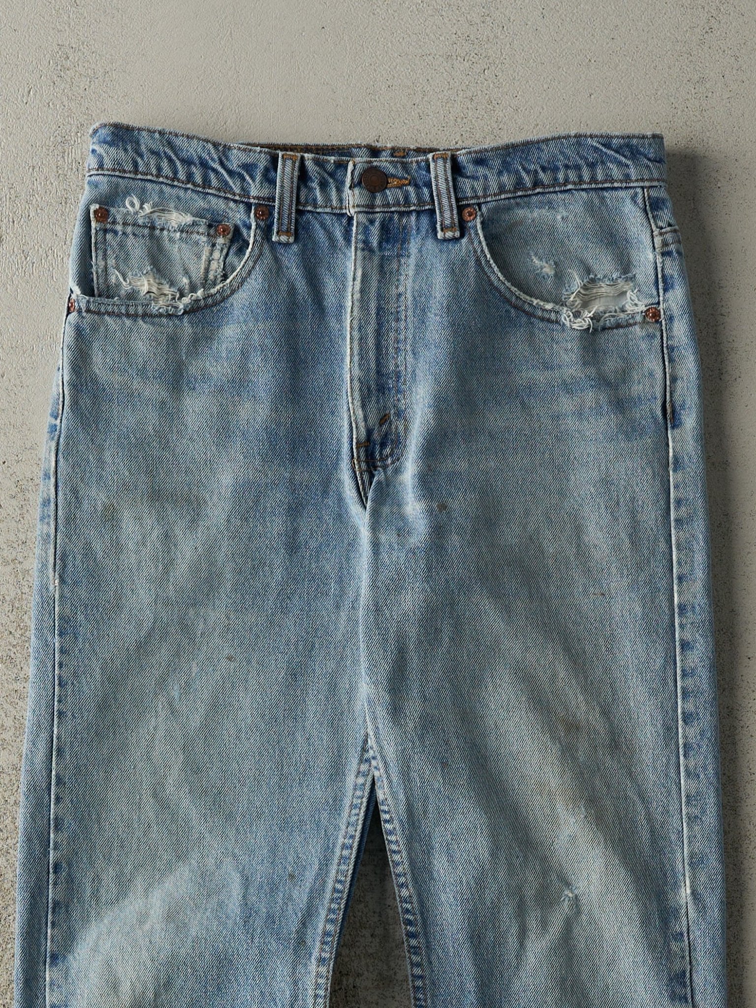 Vintage 90s Light Wash Levi's 505 Jeans (31x30)