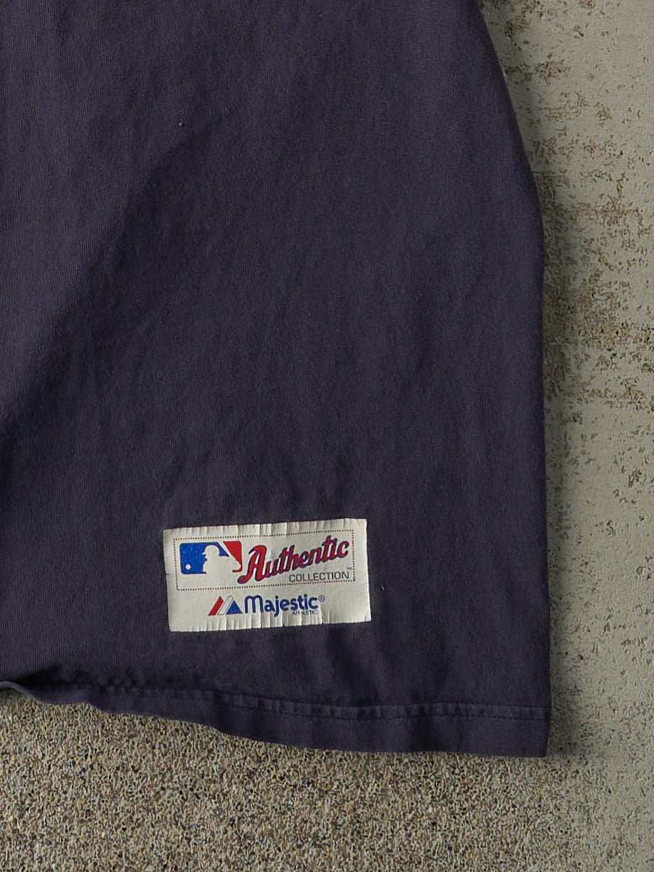 Vintage 10' Navy Blue Milwaukee Brewers Tee (L)