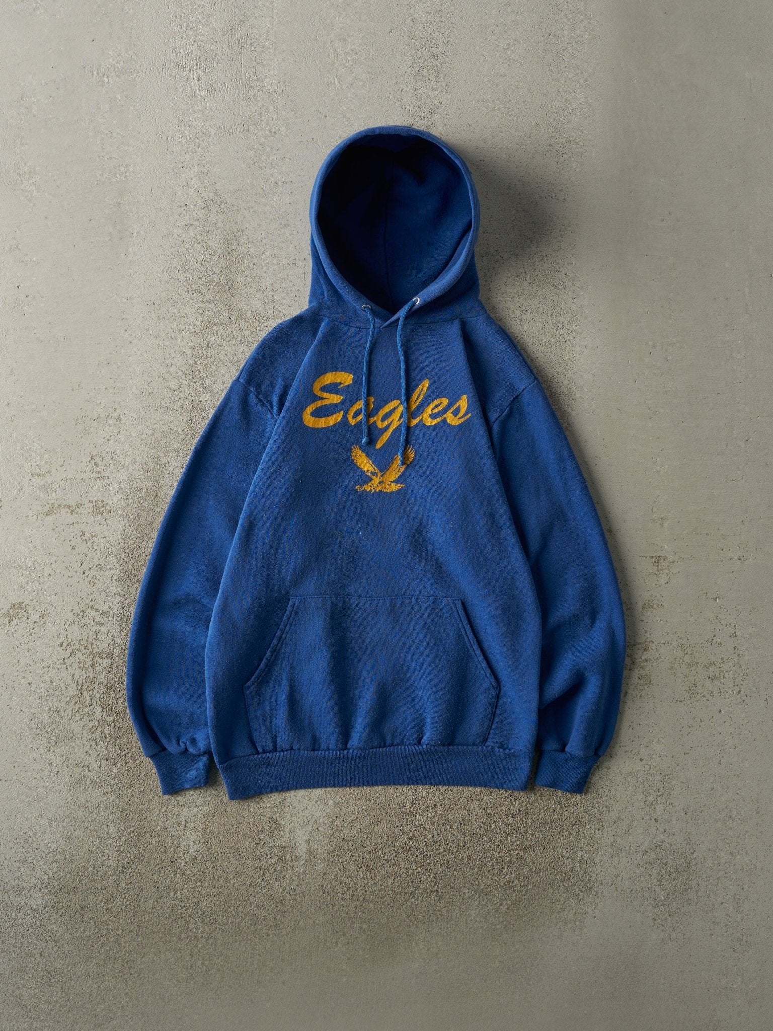 Vintage 80s Blue Eagles Varsity Hoodie (S/M)