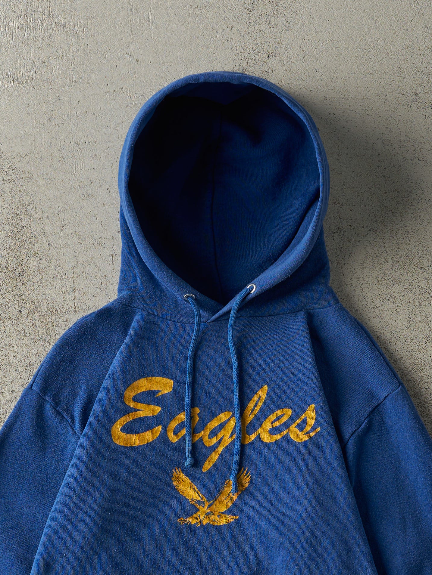 Vintage 80s Blue Eagles Varsity Hoodie (S/M)