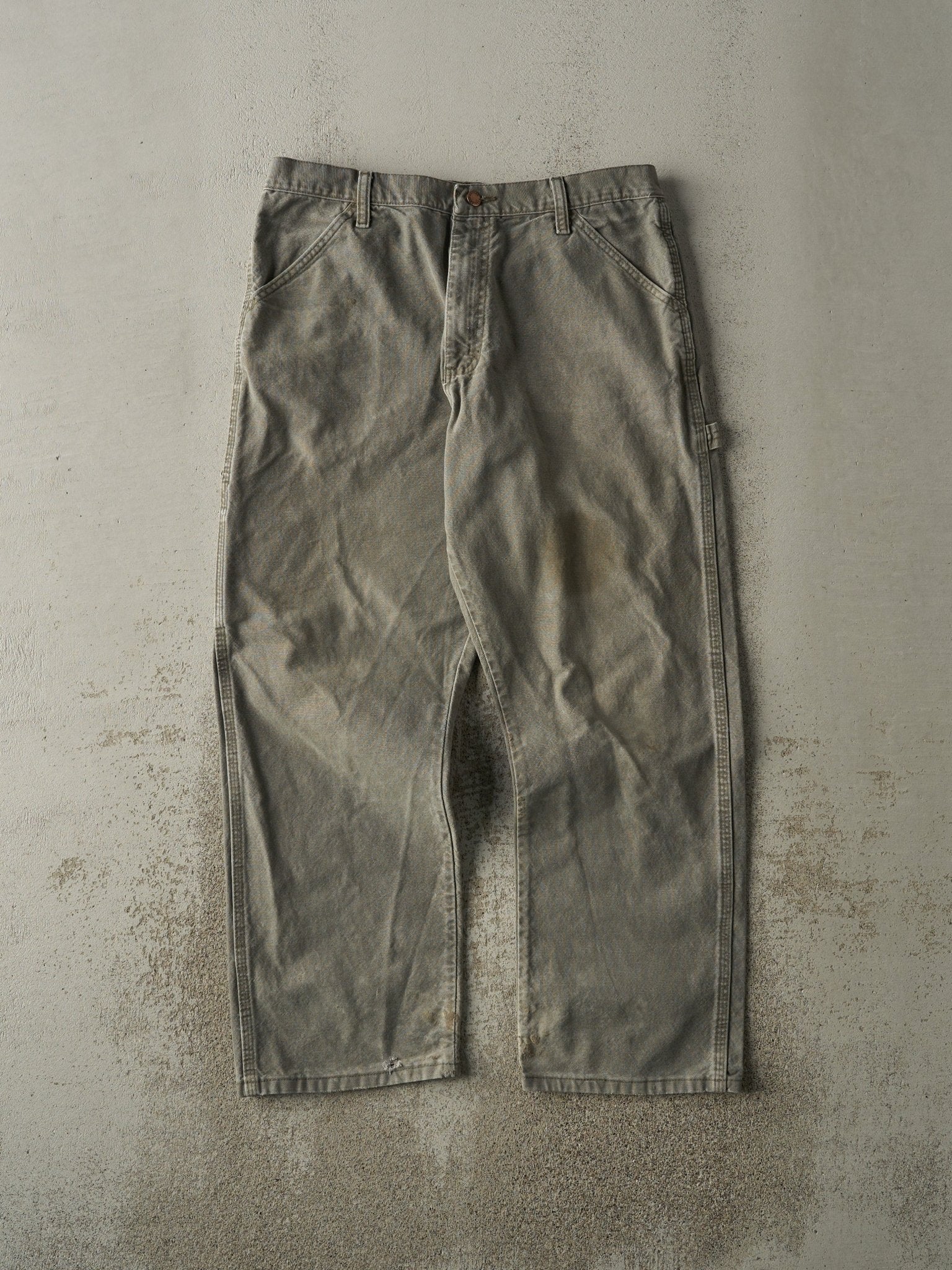 Vintage 90s Green Rustler Carpenter Pants (33x28.5)
