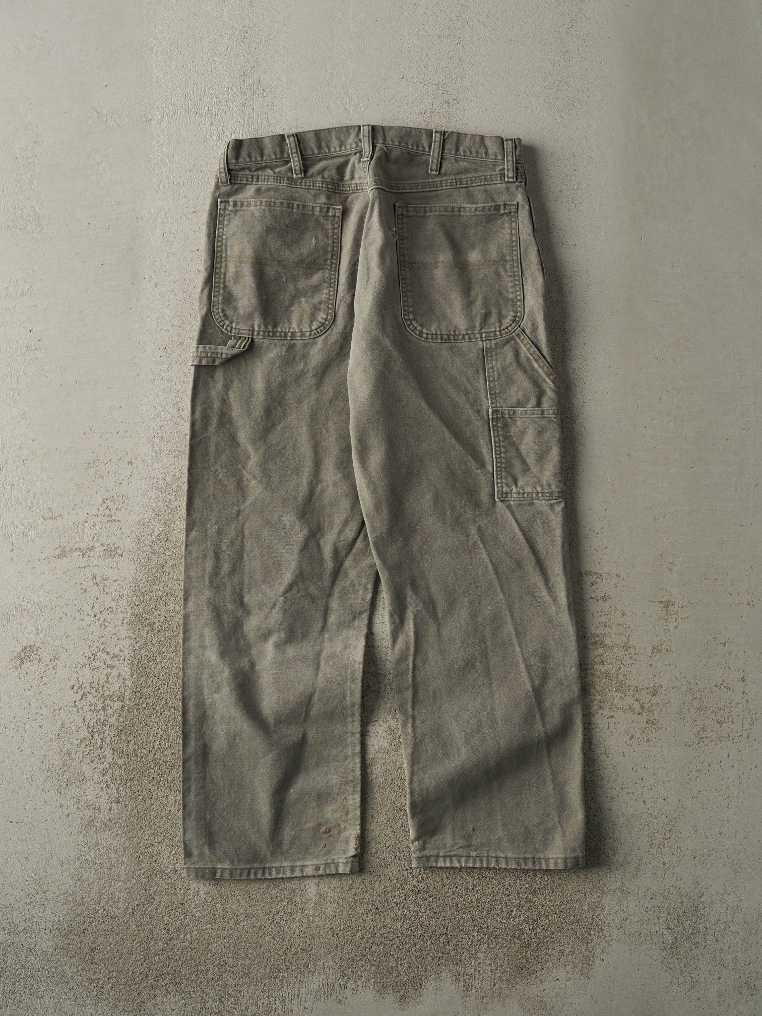 Vintage 90s Green Rustler Carpenter Pants (33x28.5)