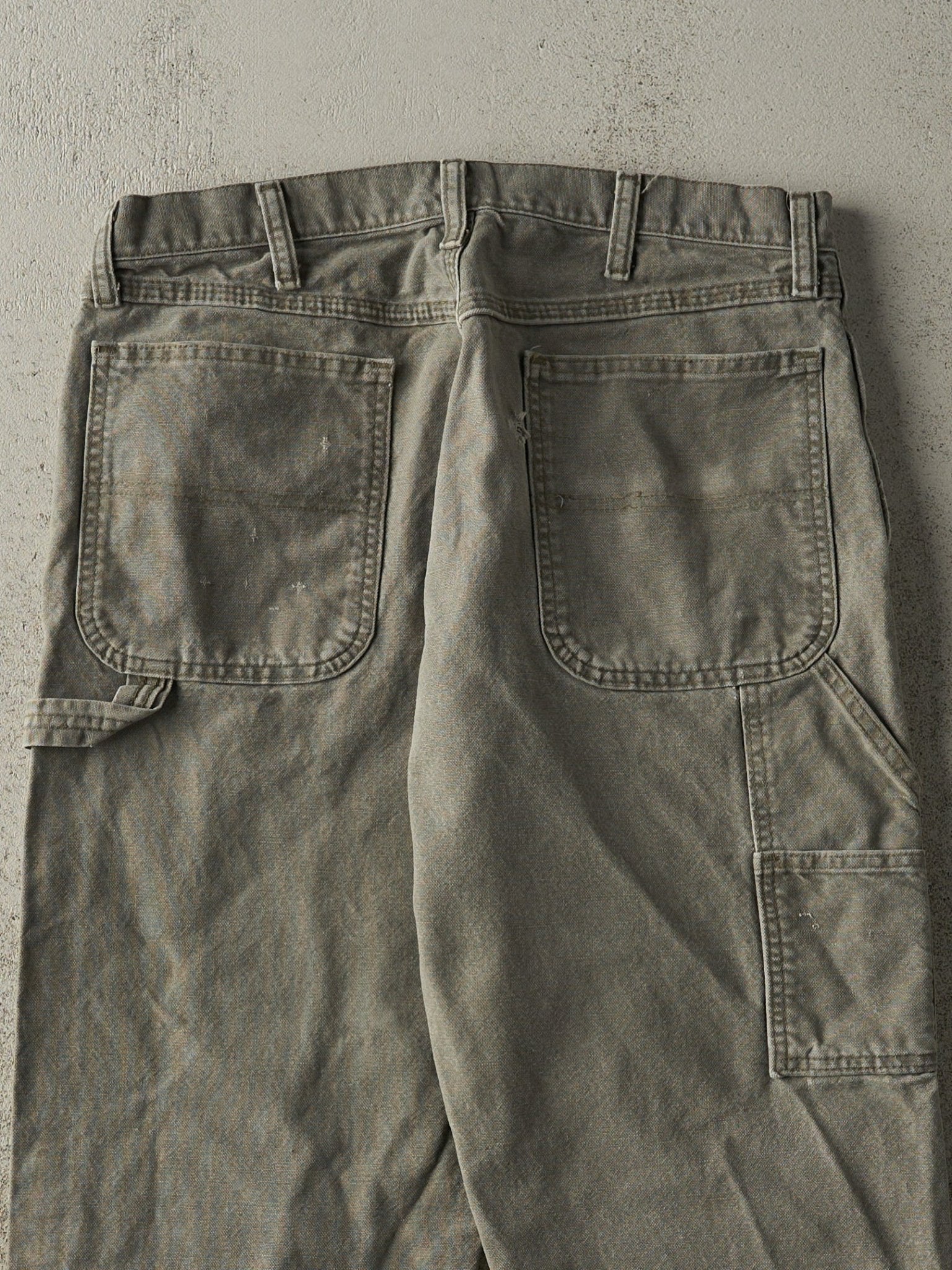 Vintage 90s Green Rustler Carpenter Pants (33x28.5)