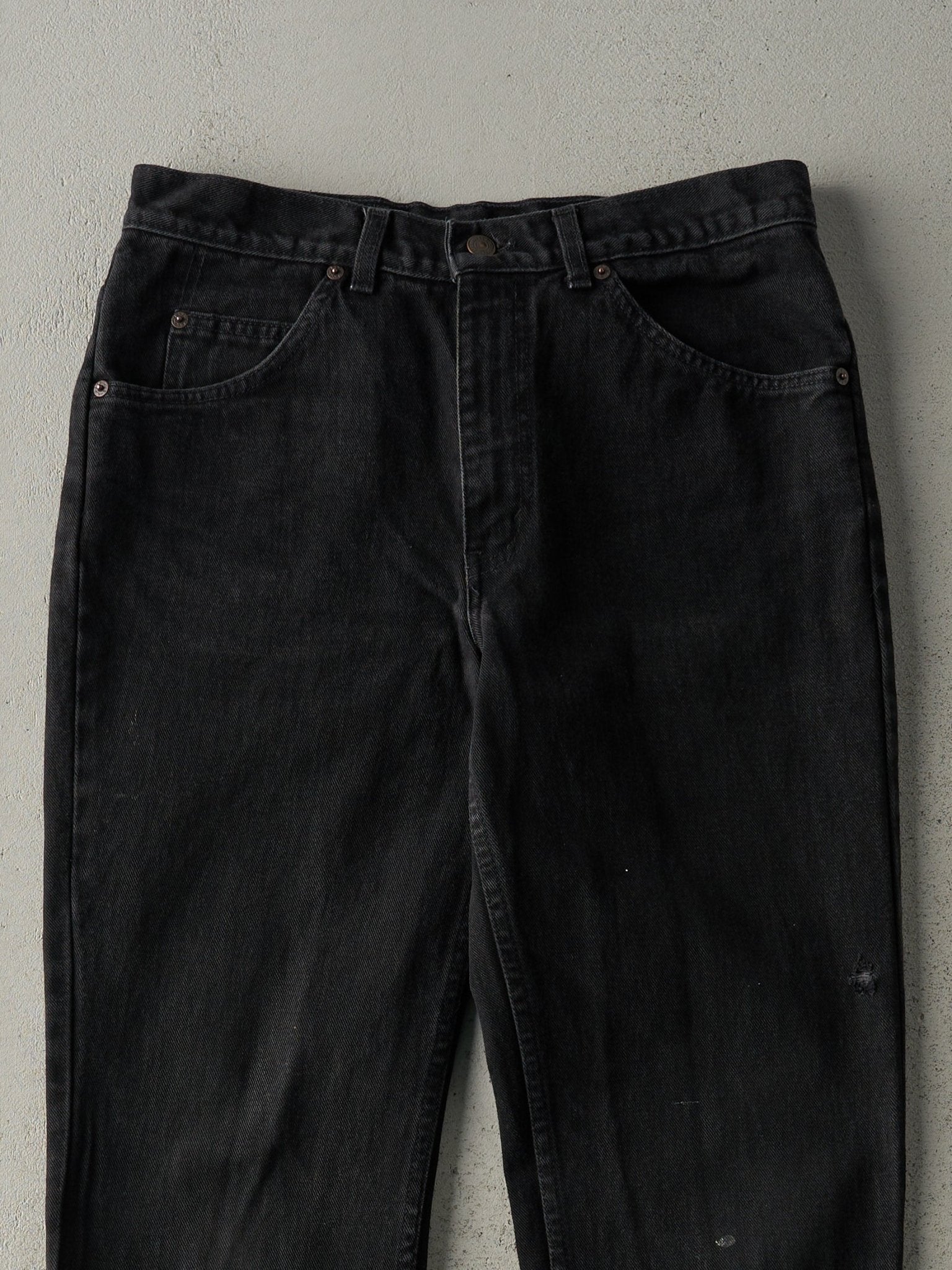 Vintage 90s Black Levi's Orange Tab Denim Pants (32x30)