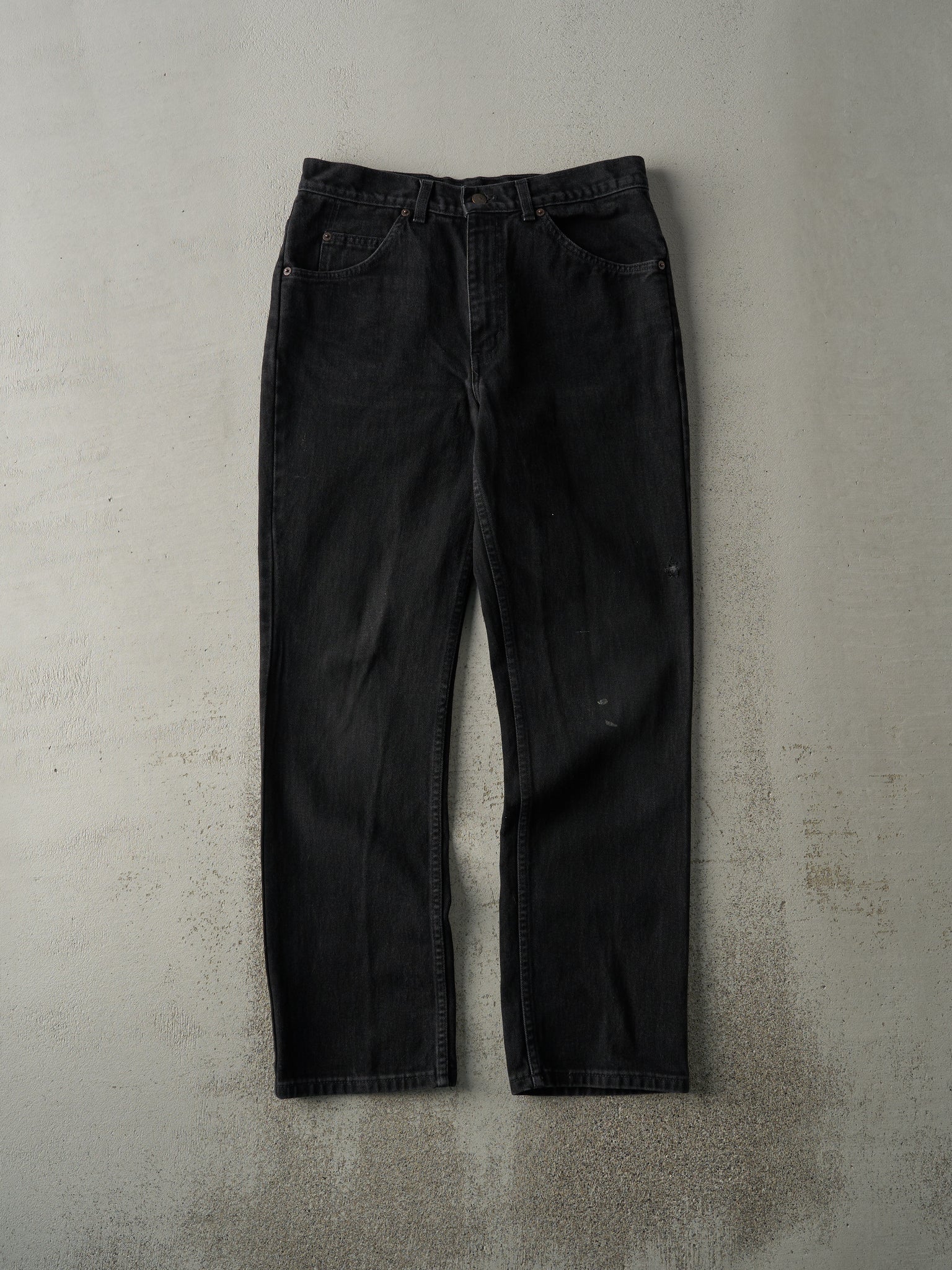 Vintage 90s Black Levi's Orange Tab Denim Pants (32x30)