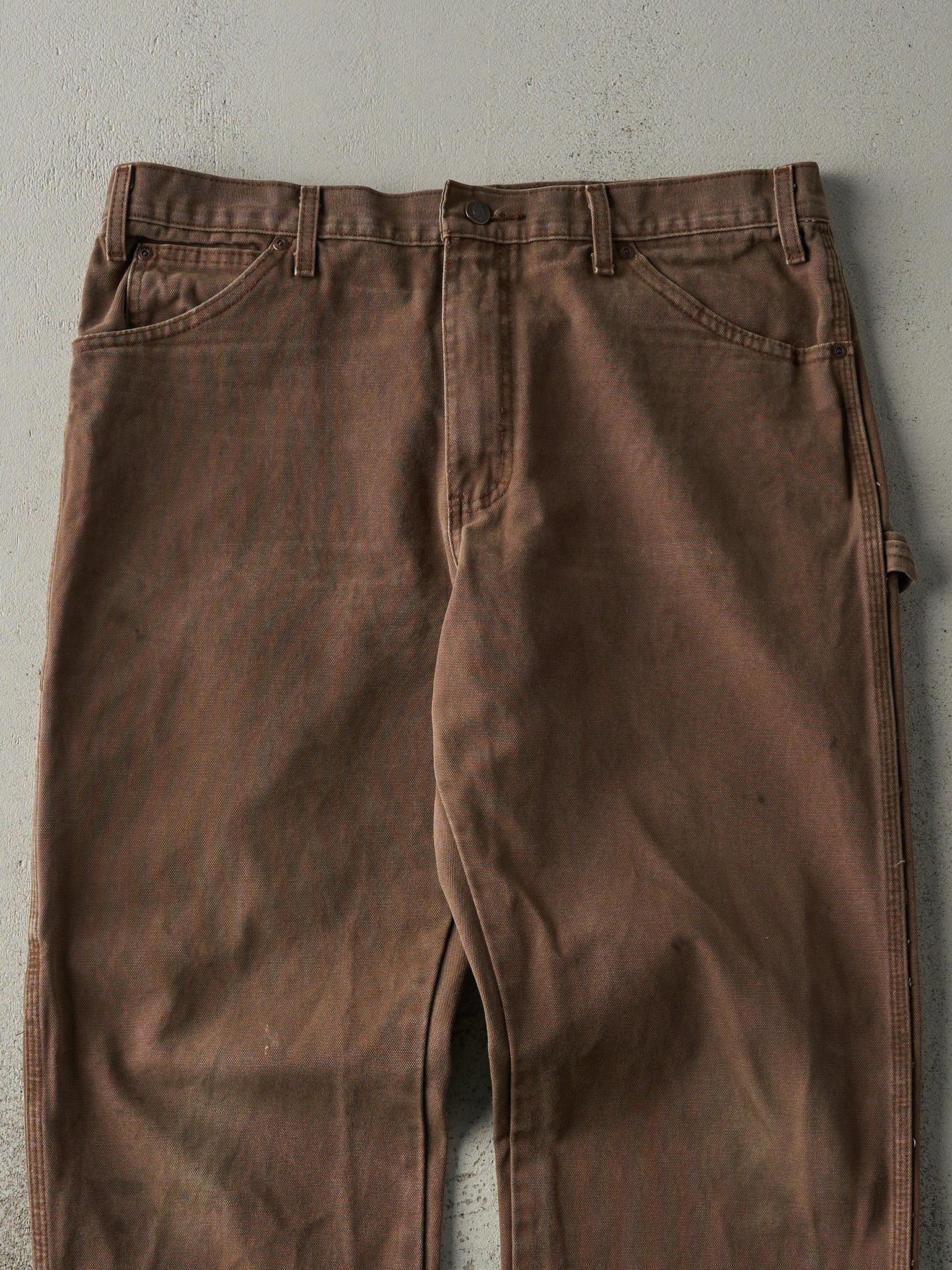 Vintage 90s Brown Dickies Carpenter Pants (35x31.5)