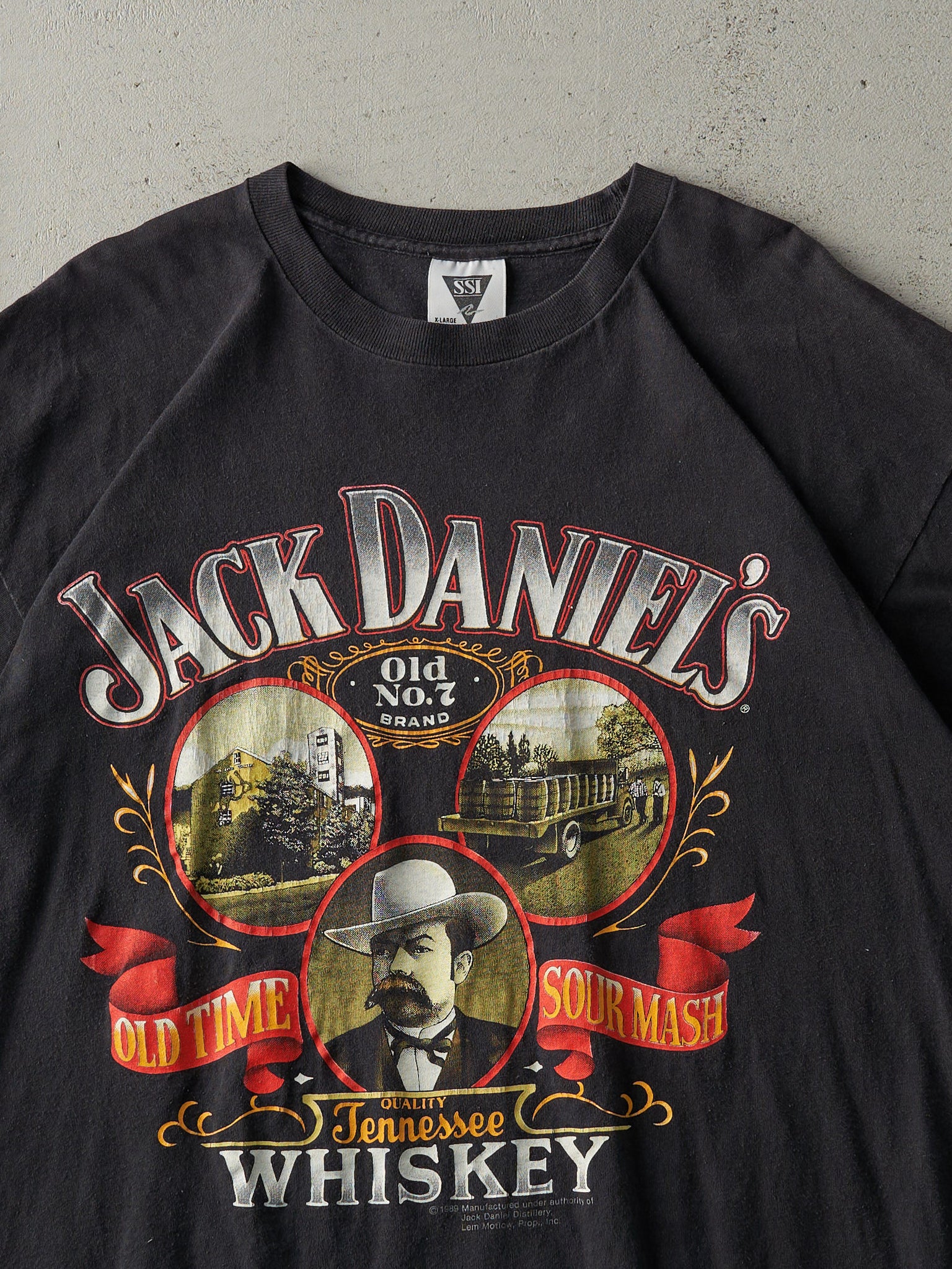 Vintage 89' Black Jack Daniels Single Stitch Tee (M/L)