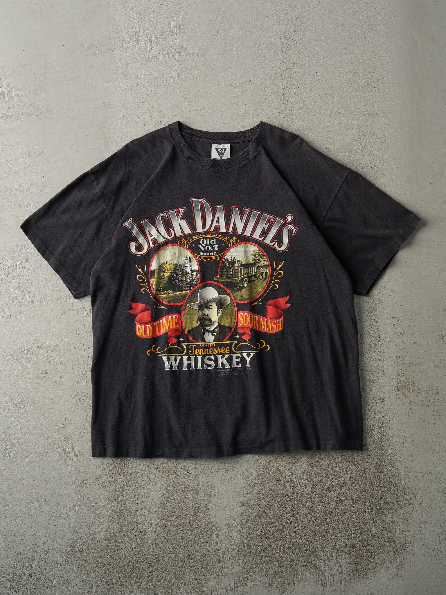 Vintage 89' Black Jack Daniels Single Stitch Tee (M/L)