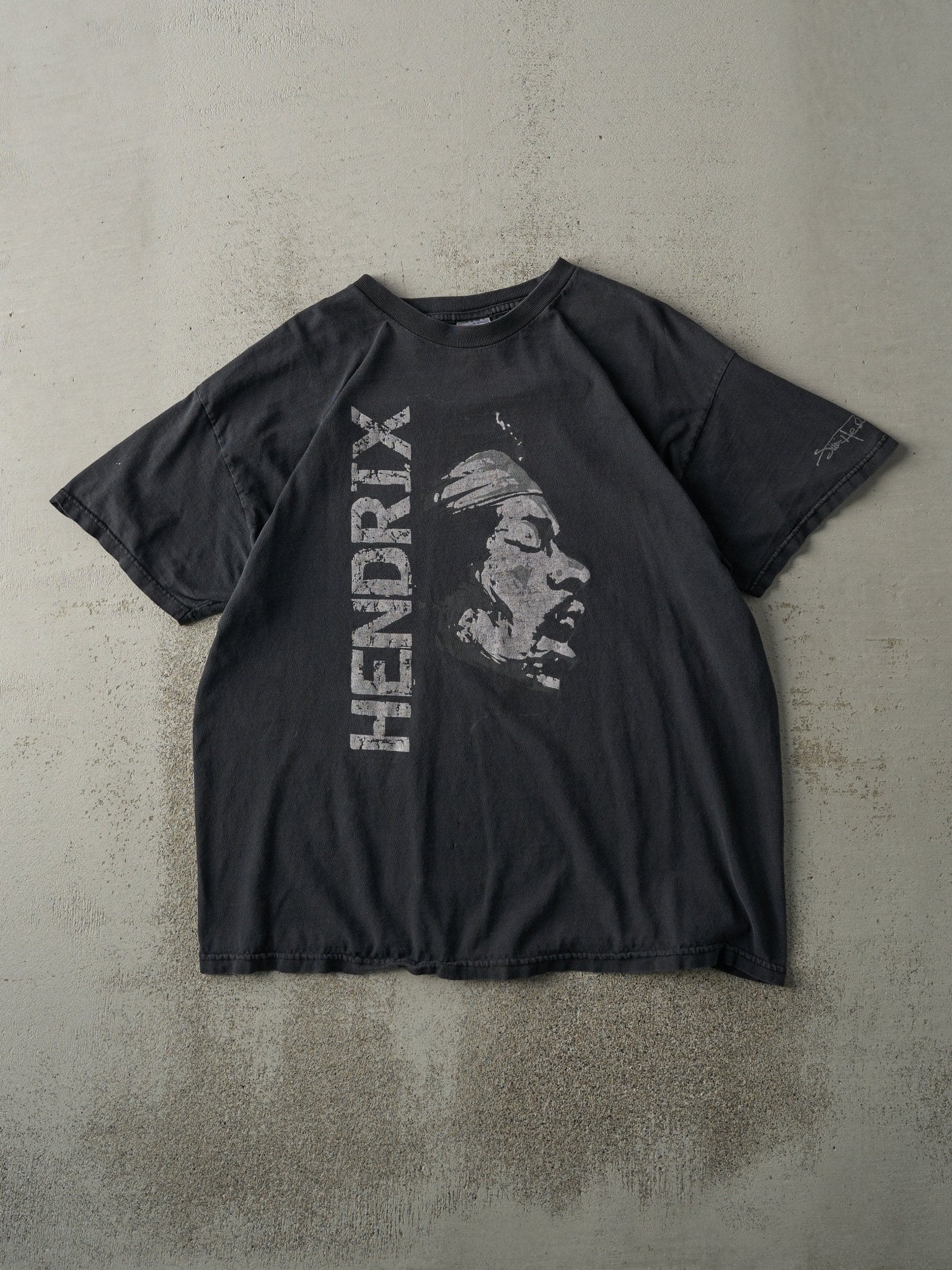 Vintage 04' Black Jimi Hendrix Band Tee (M/L)