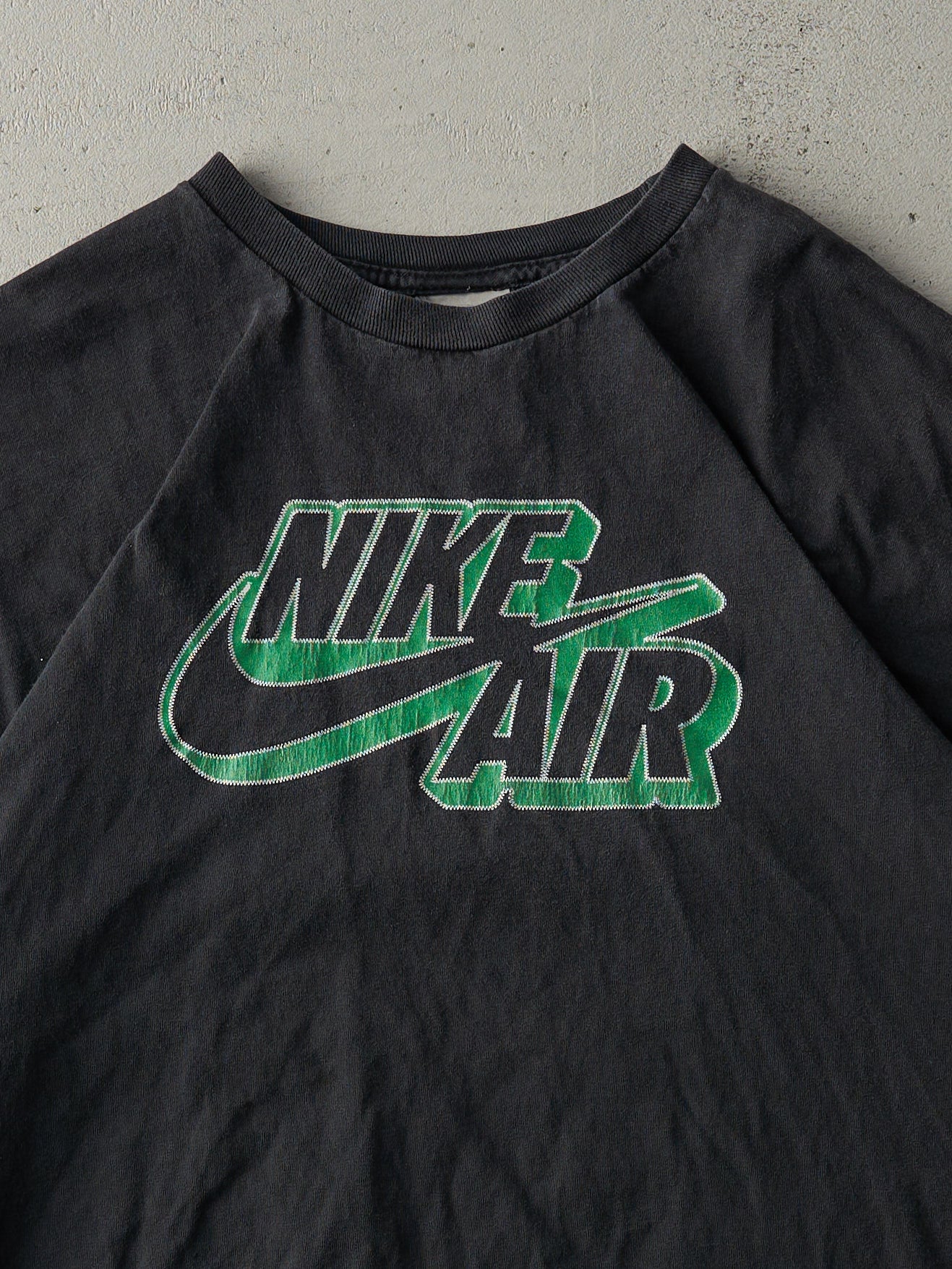 Vintage Y2K Black Nike Air Tee (L)