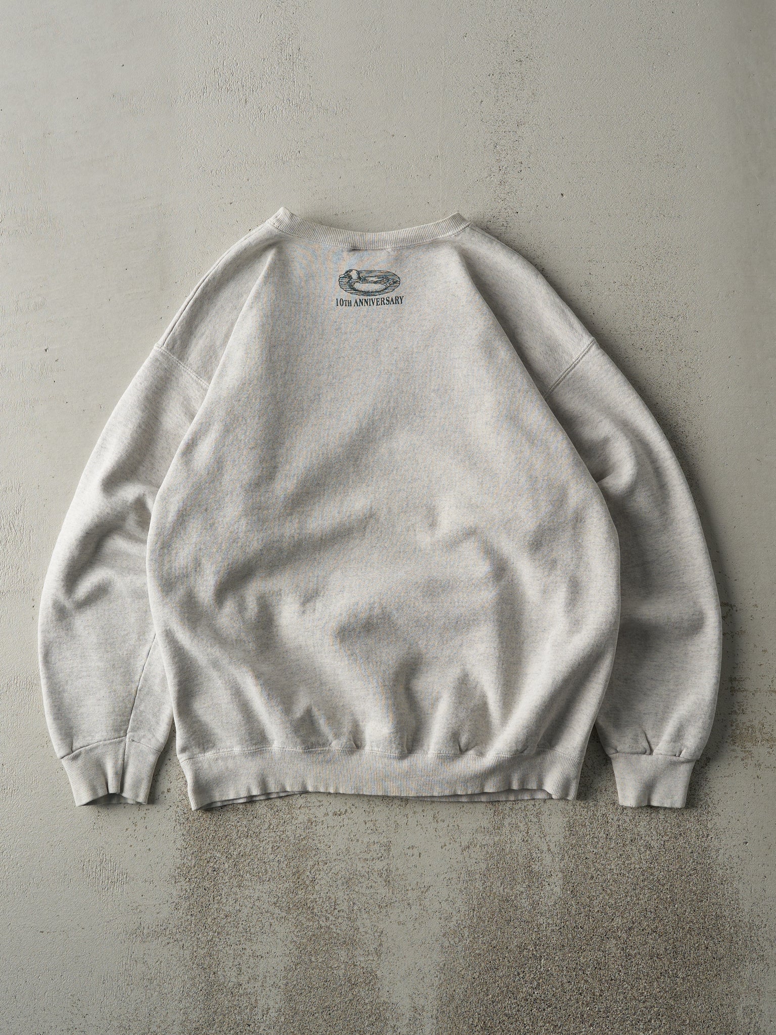 Vintage 90s Heather Grey Country Classic Auction Crewneck (M)