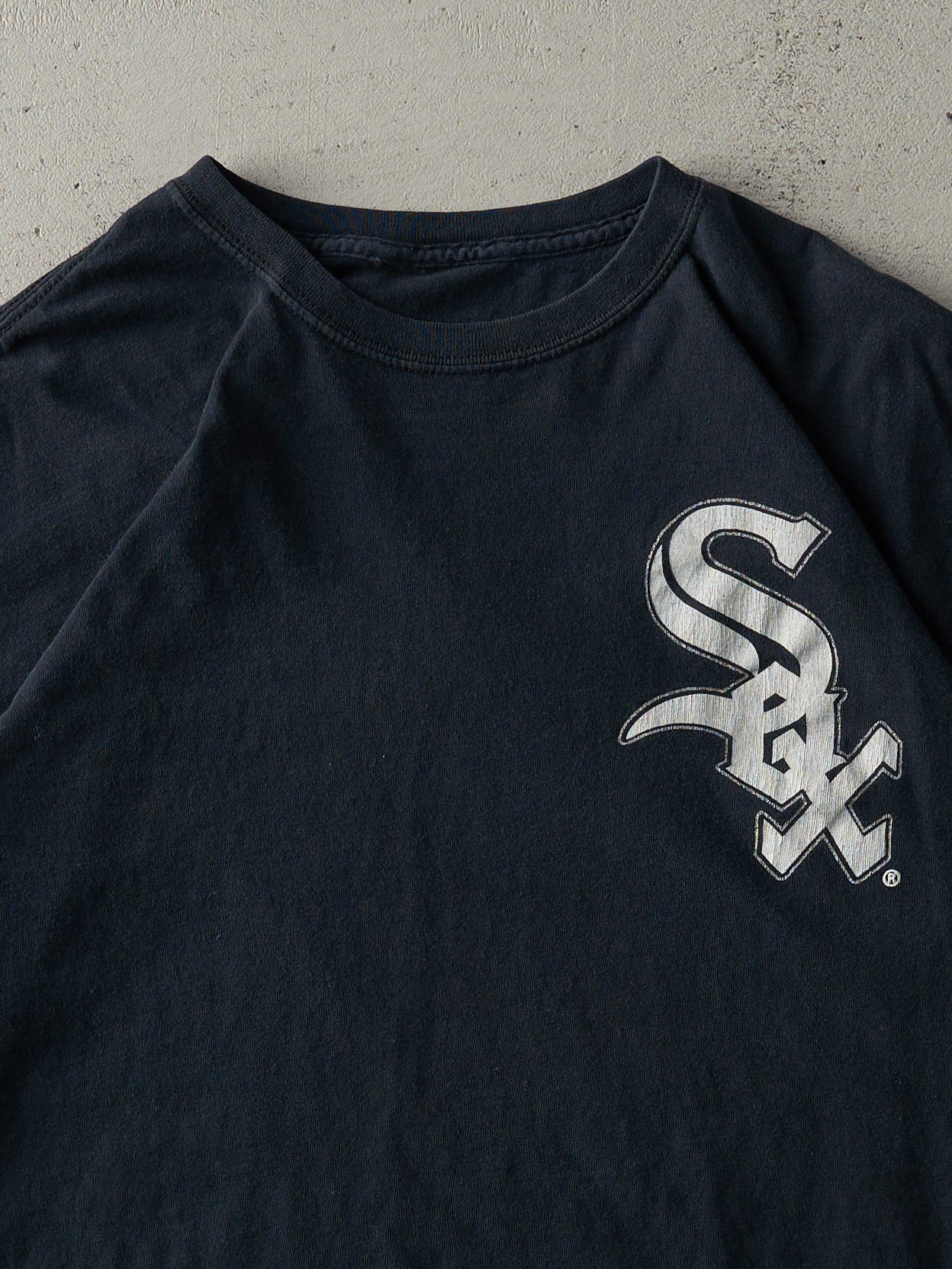 Vintage 90s Black Chicago White Sox MLB Tee (L)