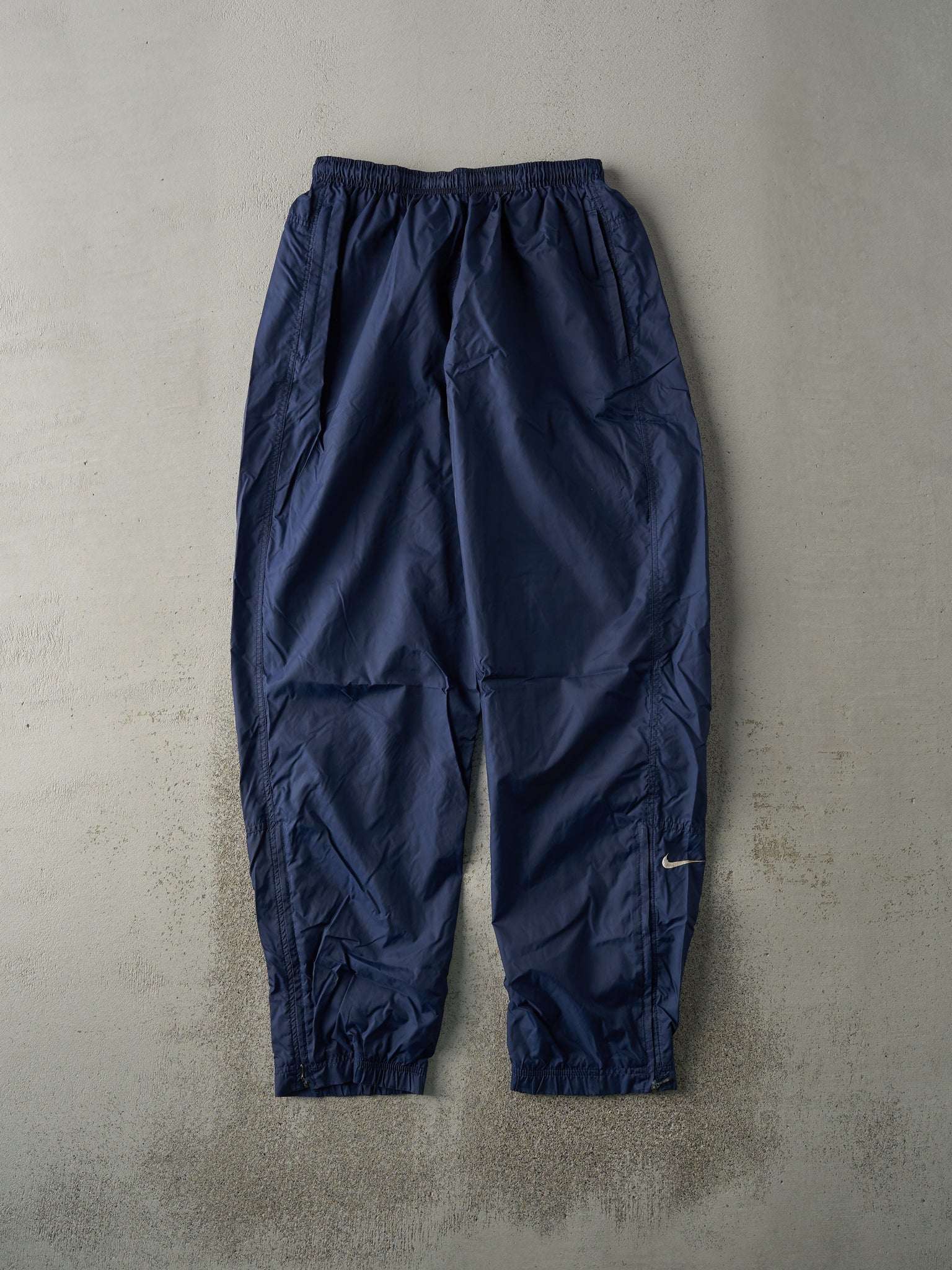 Vintage 90s Navy Blue Nike Track Pants (32x32)