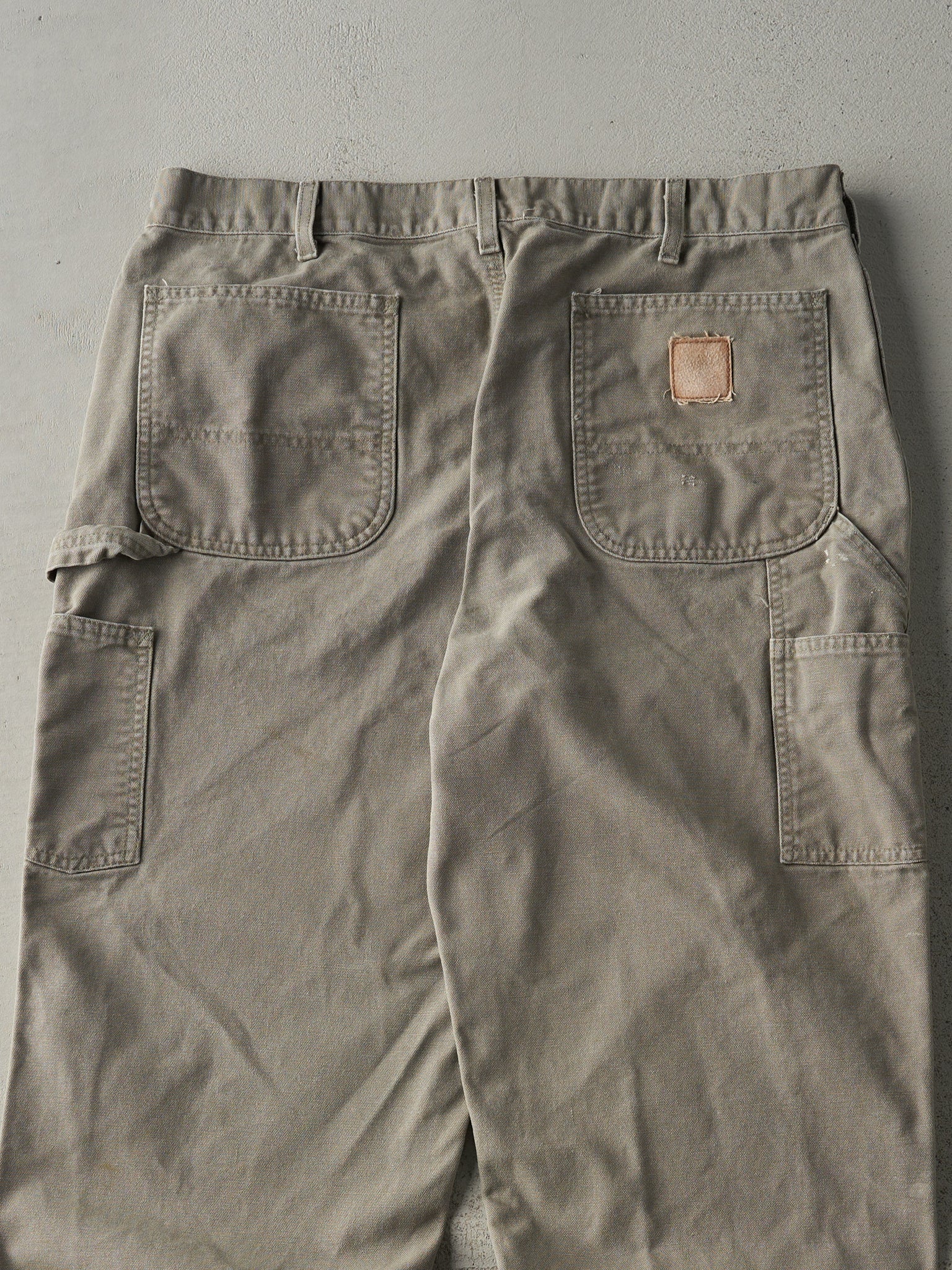 Vintage 90s Beige Carhartt Carpenter Pants (36x30)